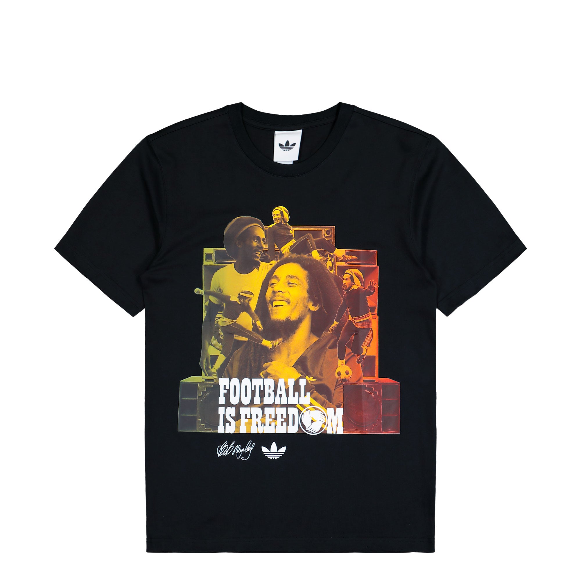 adidas Bob Marley OG Tee Black T-Shirts KD2417 | Overkill