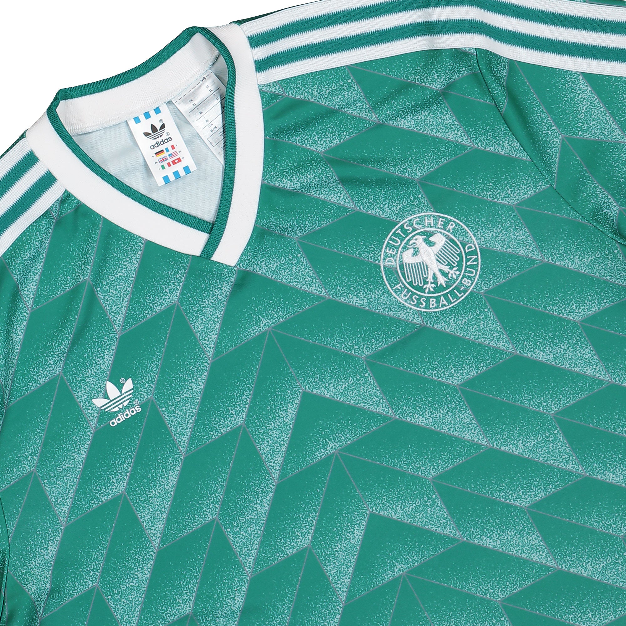 adidas DFB Germany Away Jersey 90 Power Green T-Shirts KD3999 Detailfoto | Overkill