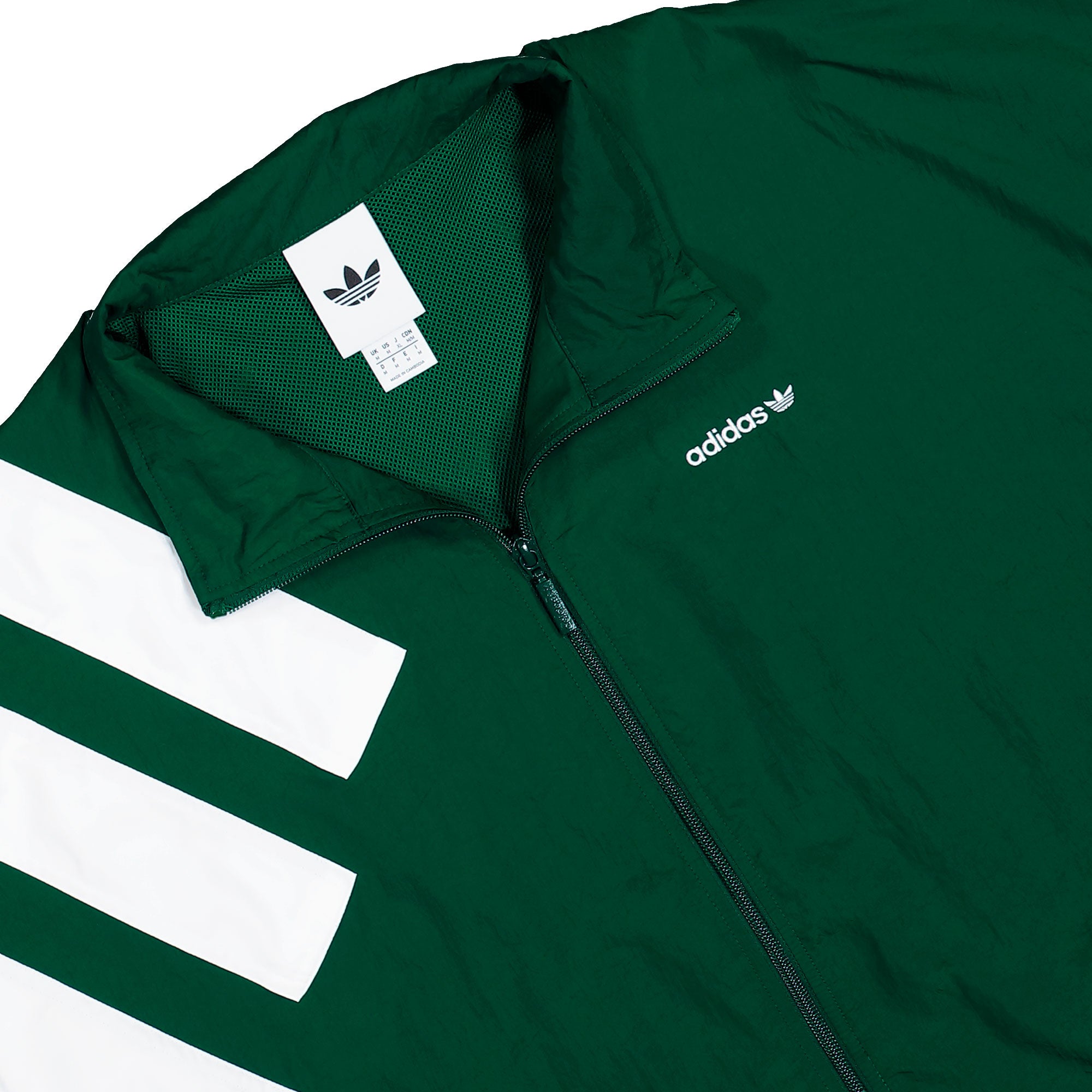 adidas Arch Track Top Collegiate Green / White Track Jackets KD4070 Detailfoto | Overkill