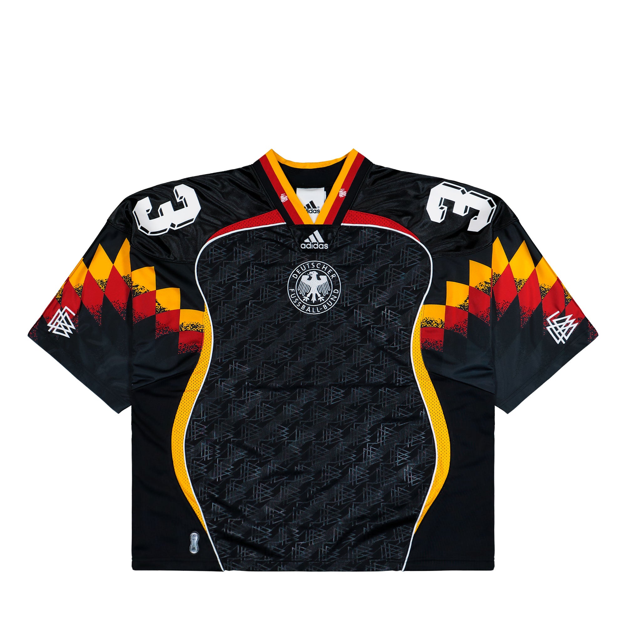 adidas DFB Germany Bringback Remixed Jersey Black T-Shirts KD5980 | Overkill