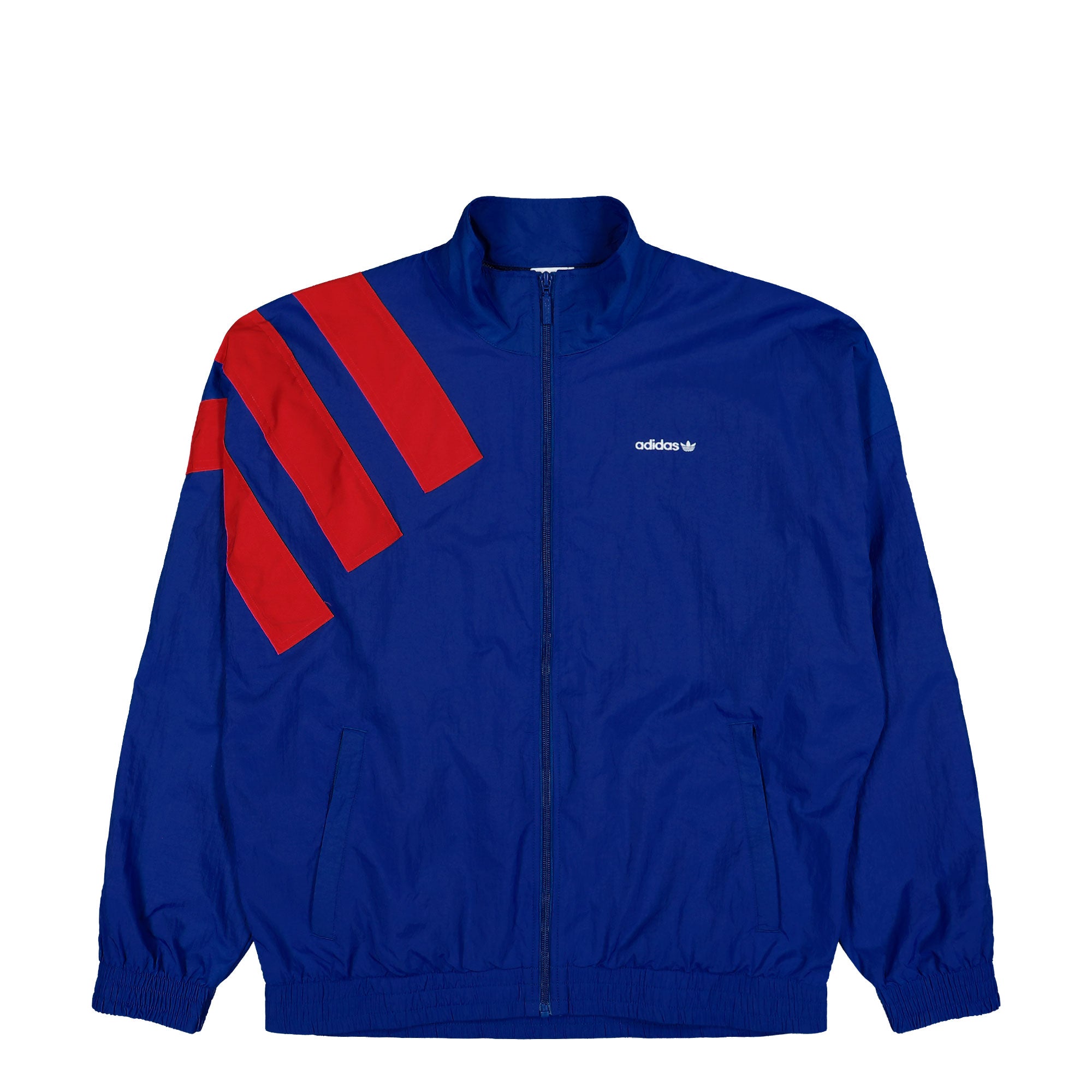 adidas Arch Track Top Collegiate Royal / Better Scarlet Track Jacket KD8427 | Overkill