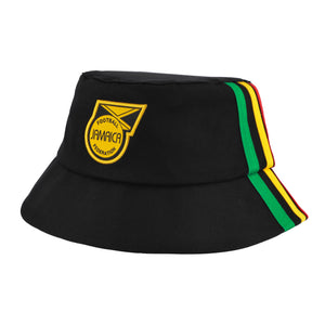 adidas JFF Jamaica Bucket Hat Youth Black / Bold Gold Bucket Hats KD8447-OSFY | Overkill