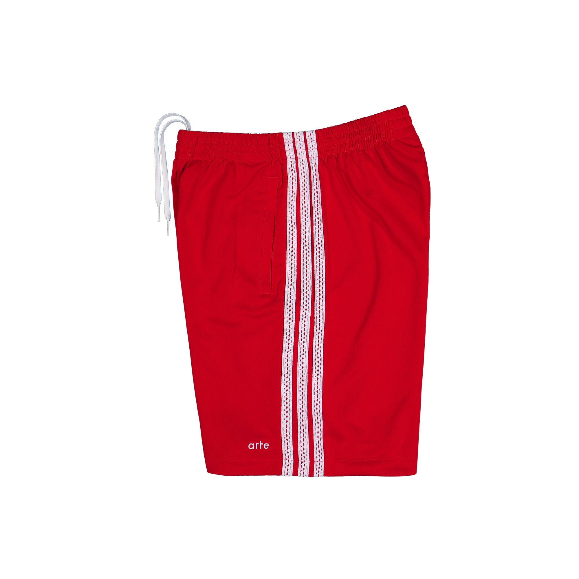 Arte Antwerp x adidas Shorts Shorts Better Scarlet Shorts KD9316 Detailfoto | Overkill