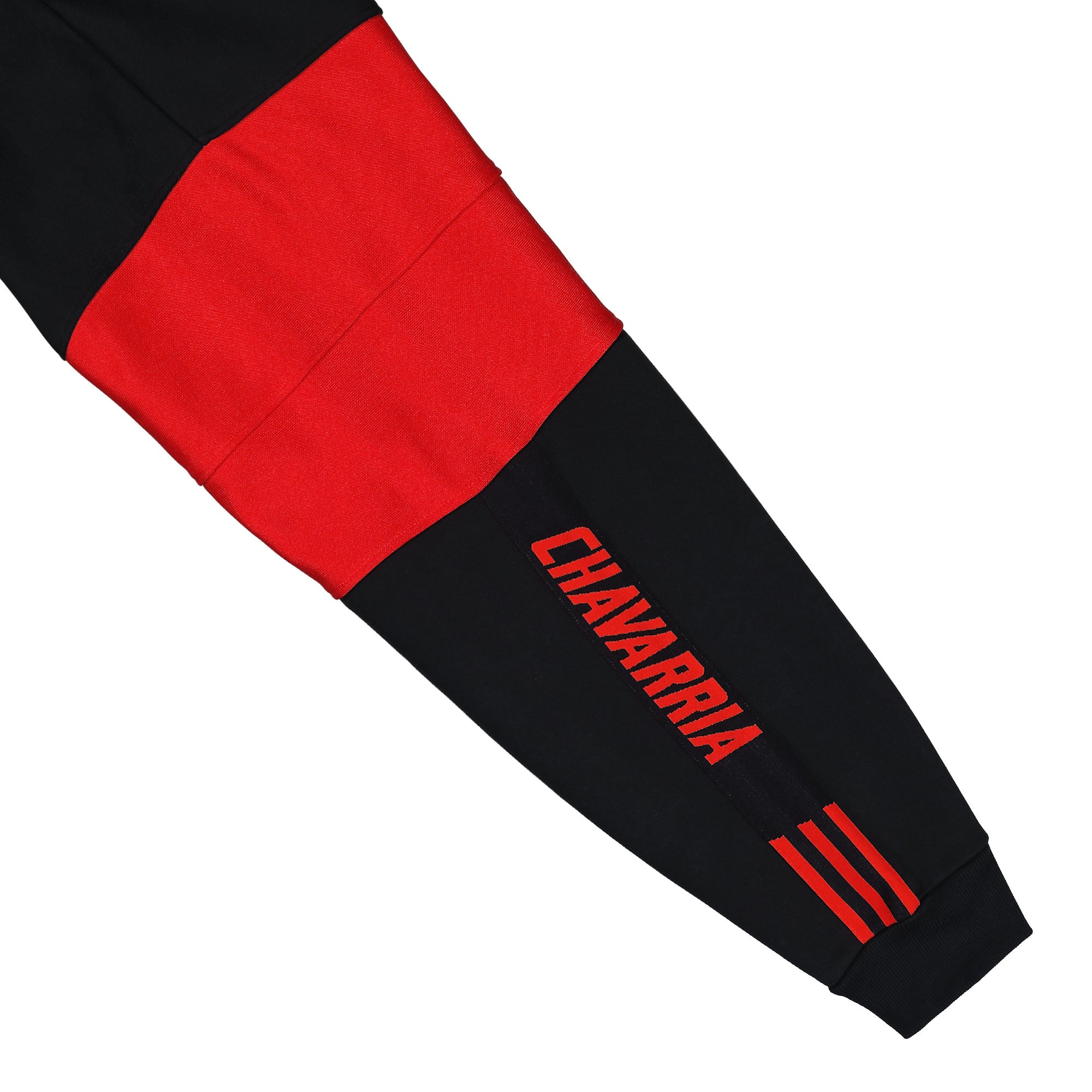 Willy Chavarria x adidas Watsonville Black / Red Sweatshirts KD9347 Detail View 2 | Overkill