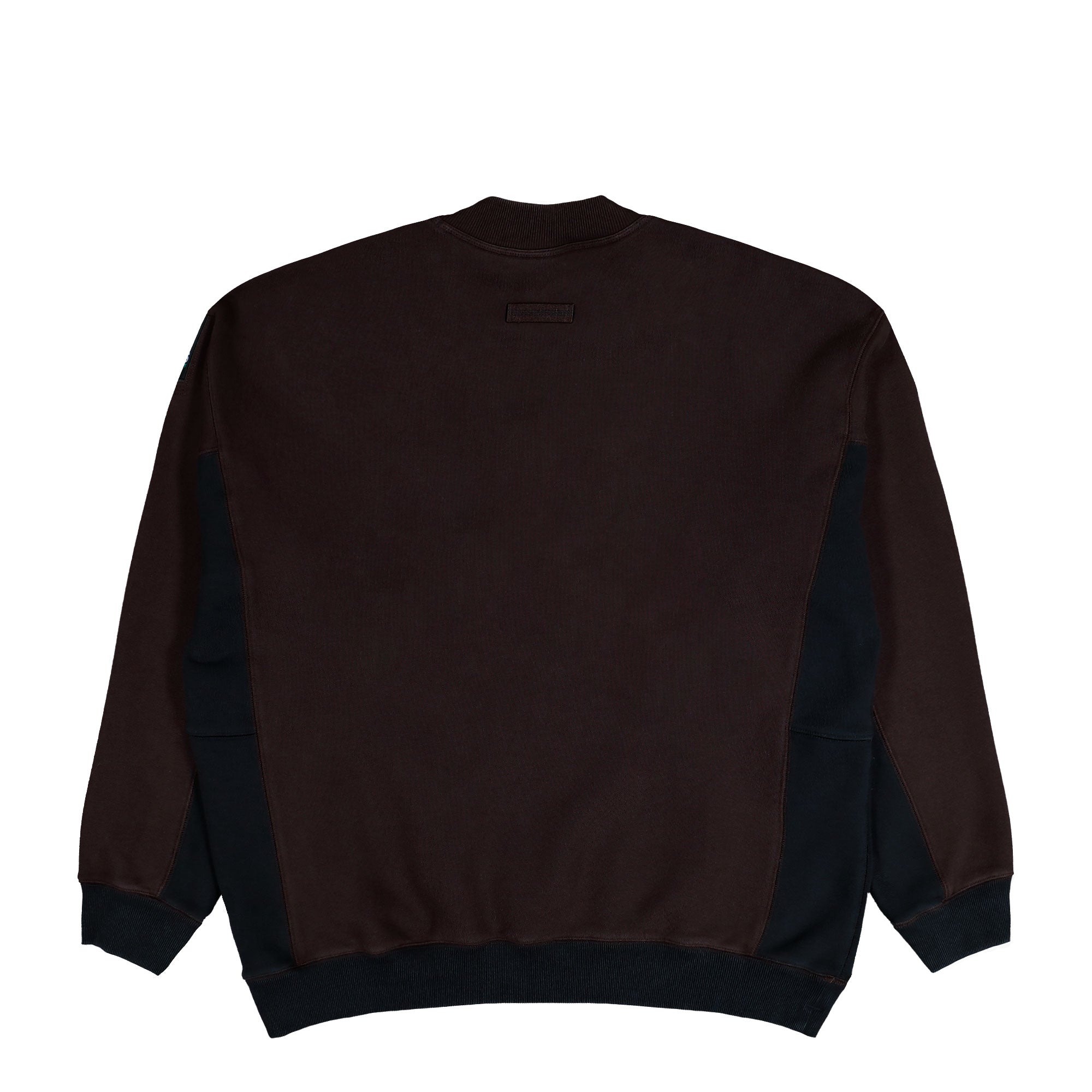 adidas Equipment Half-Zip Sweater Aurora Coffee Sweatshirt KE1352 Close-up | Overkill