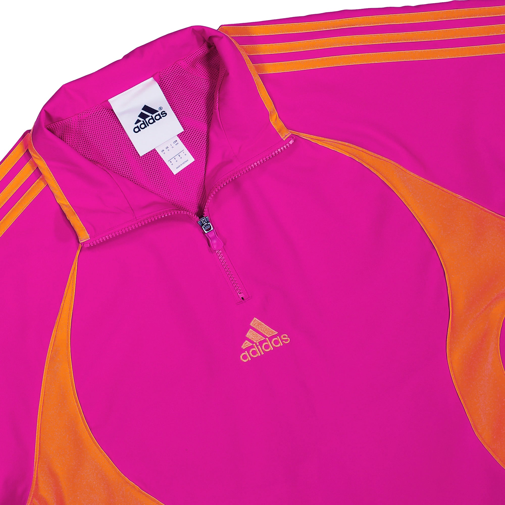 adidas Teamgeist Half Zip Real Magenta Track Top KE2764 Detailfoto | Overkill