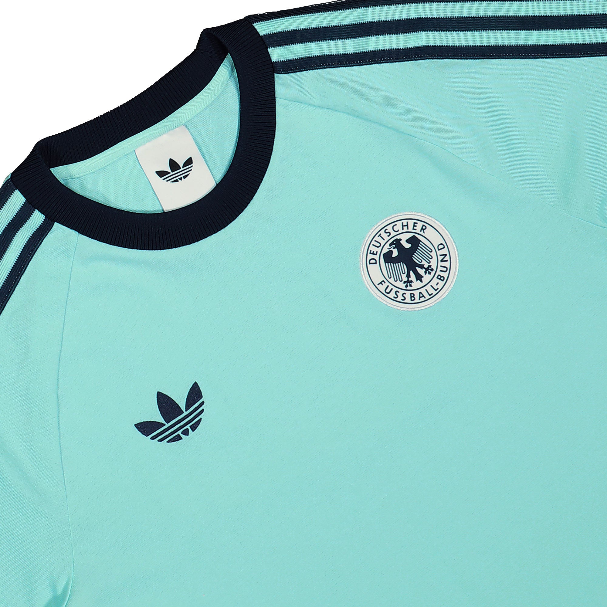 adidas DFB Germany OG Tee Semi Flash Aqua T-Shirt KE2928 Detailfoto | Overkill