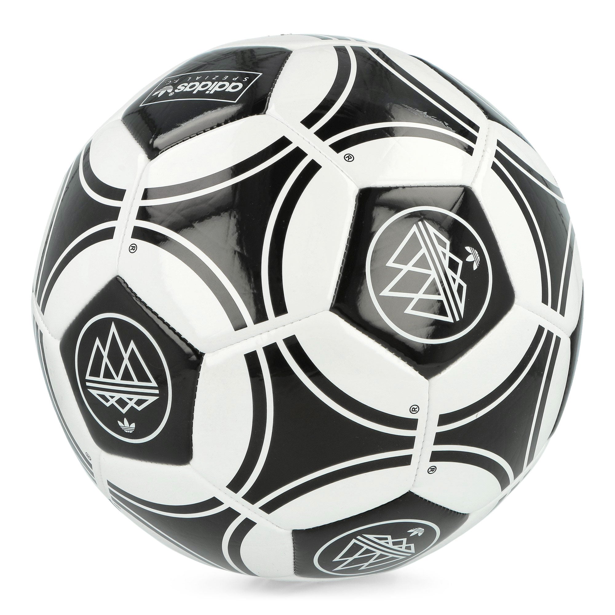 adidas Ball SPZL F.C. Chalk White / Black Other Sports Equipment KE3454 Close-up | Overkill