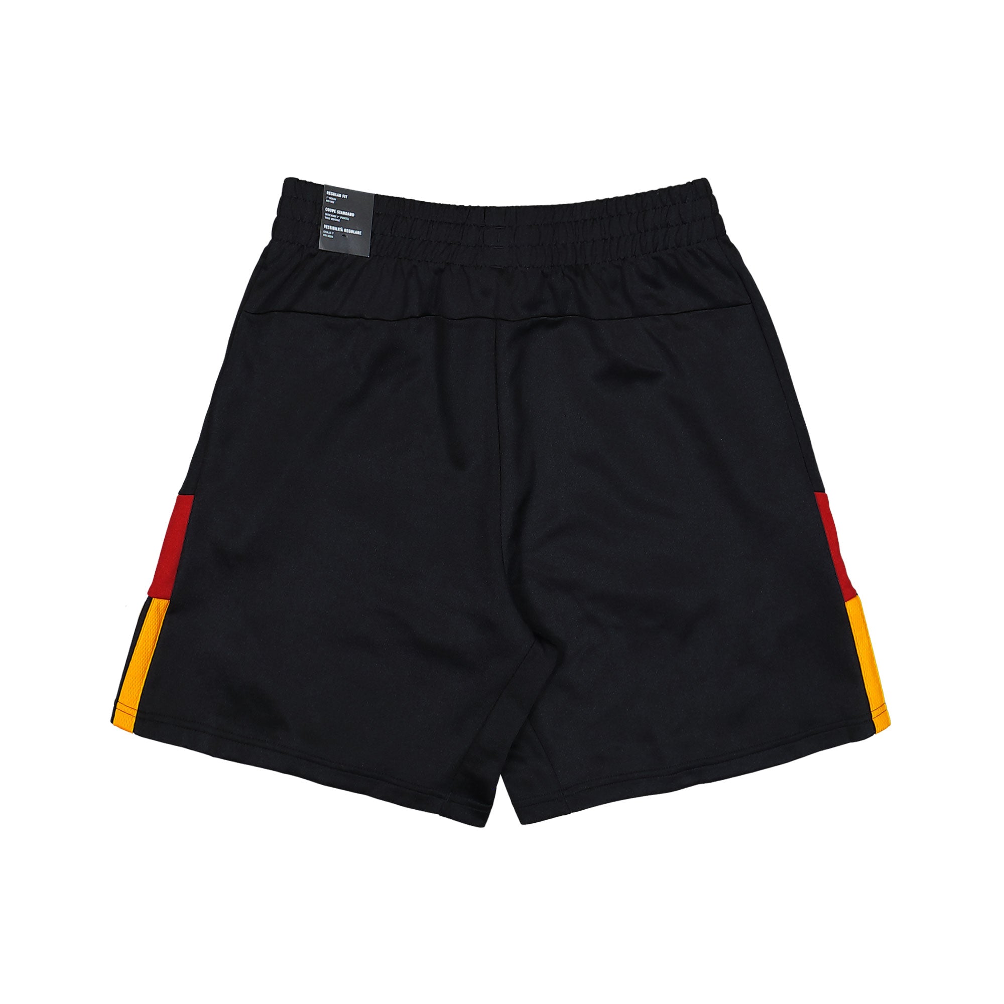 adidas M Tiro NP Shorts Black / Team Power Red 2 / Collegiate Gold Shorts KE6035 Close-up | Overkill