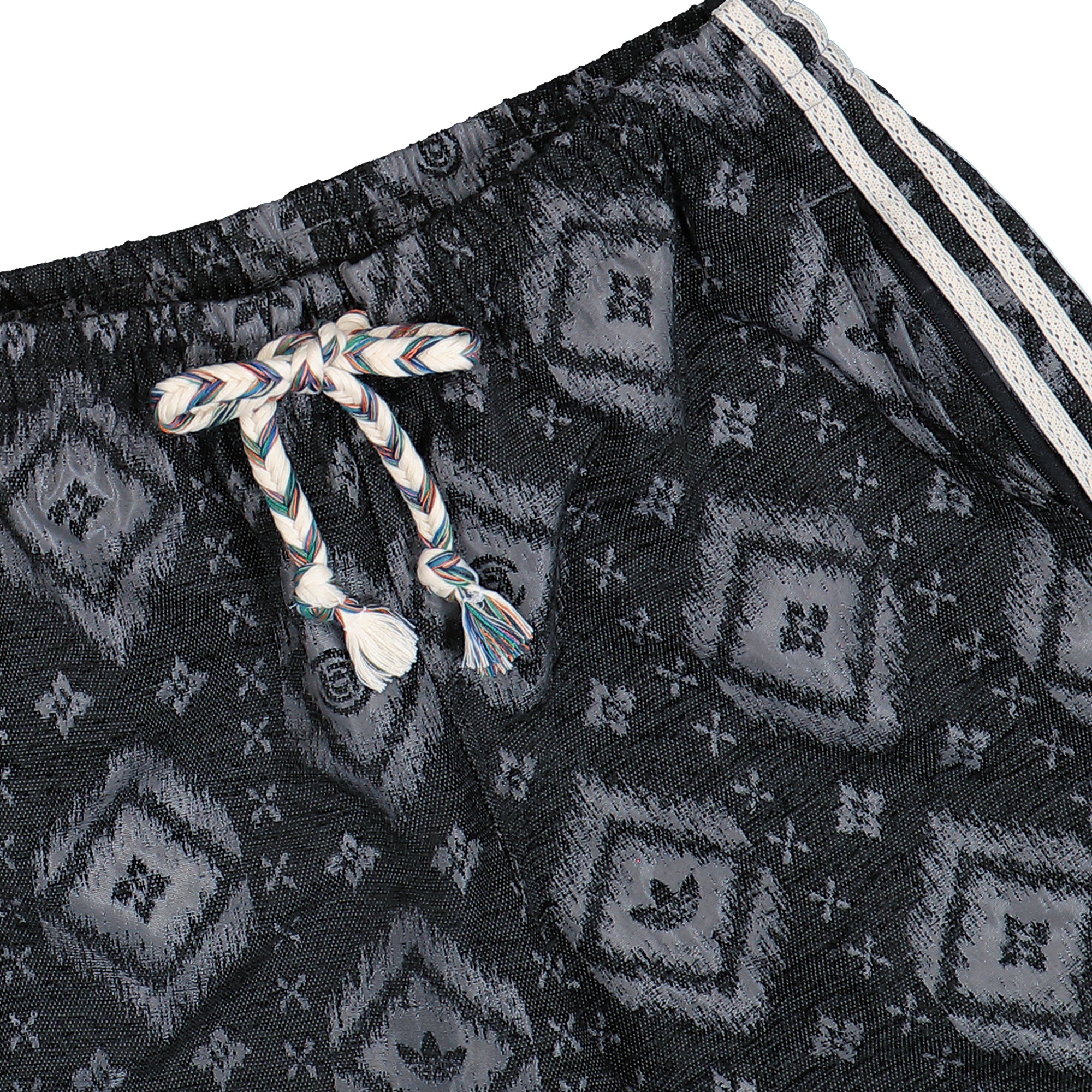 Clot by Edison Chen x adidas Ikat Shorts Carbon Shorts KE7073 Detail View 1 | Overkill