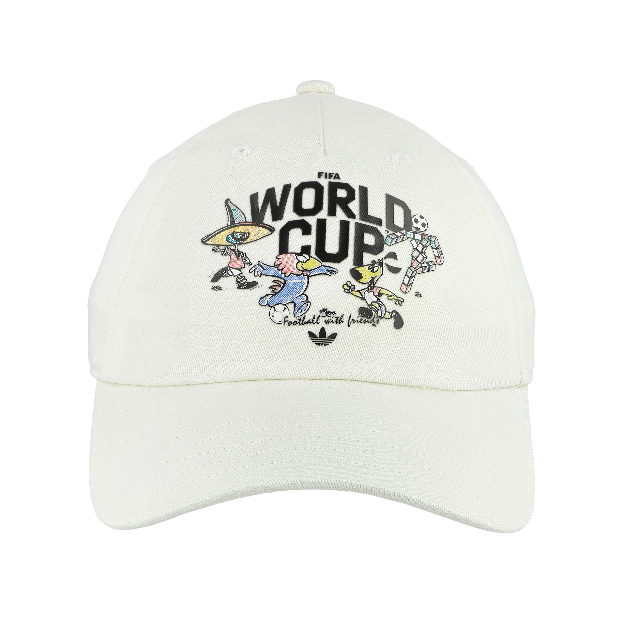 adidas Mascot Cap Youth Off White Caps KE9638-OSFY Detail View 1 | Overkill