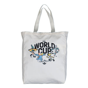 adidas Cloud White Shadow Fig / Reflective Silver Tote Bags & Shoppers KE4207 | Overkill