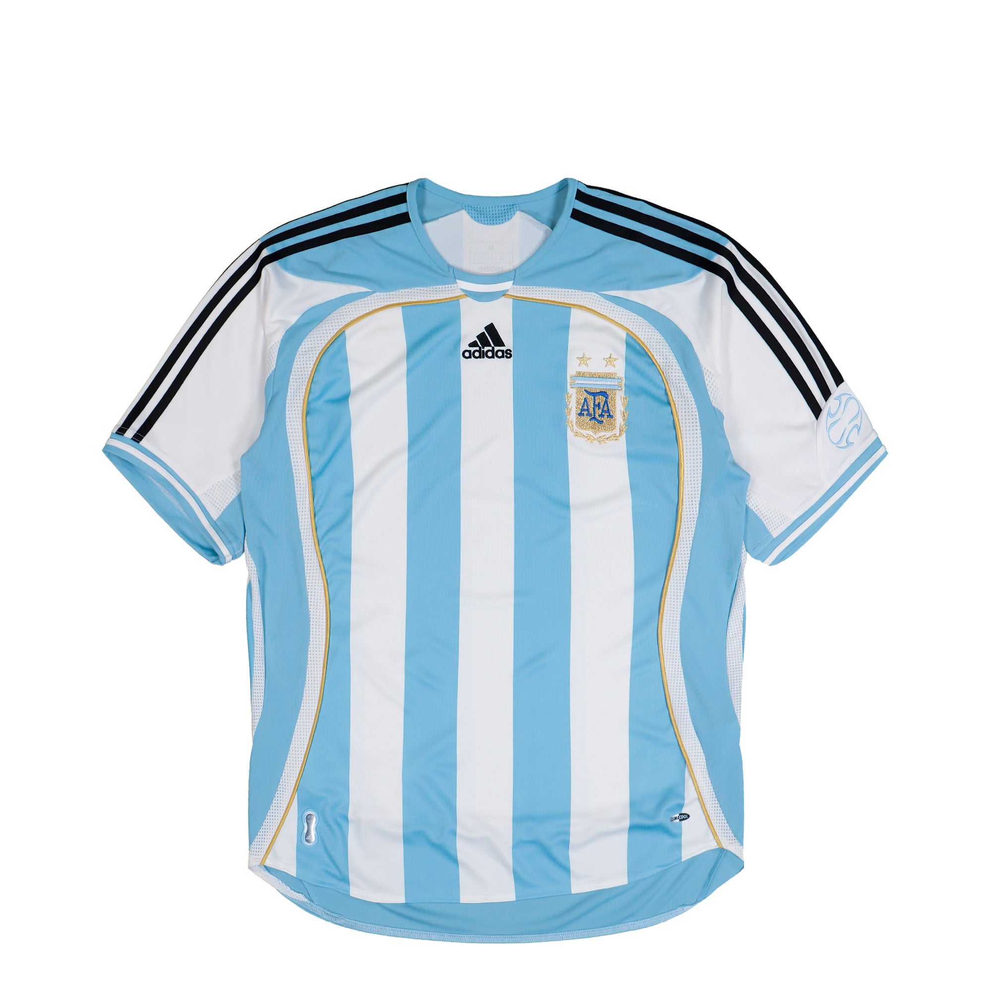 adidas AFA Argentina Home Jersey 06 White / Clear Blue T-Shirts KF0322 | Overkill
