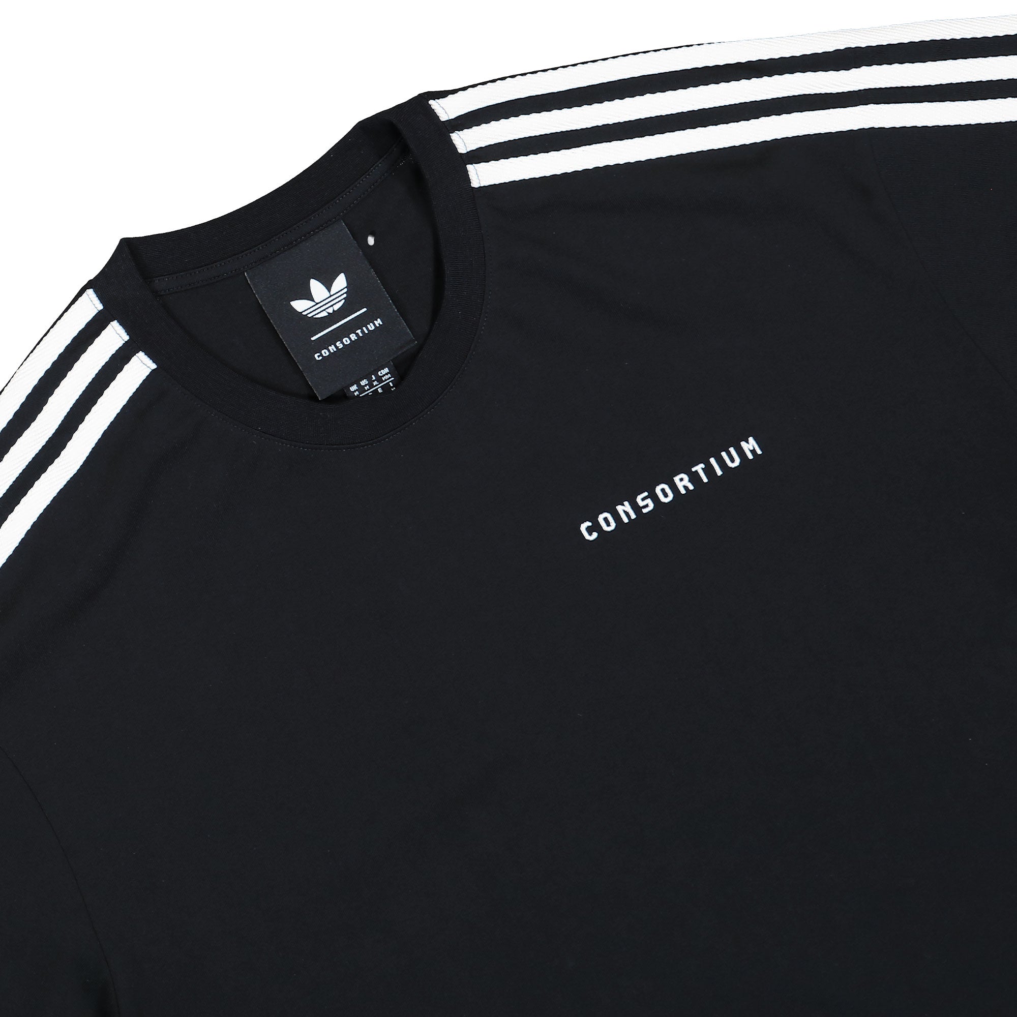 adidas Consortium T-Shirt Black T-Shirts KF1994 Detailfoto | Overkill