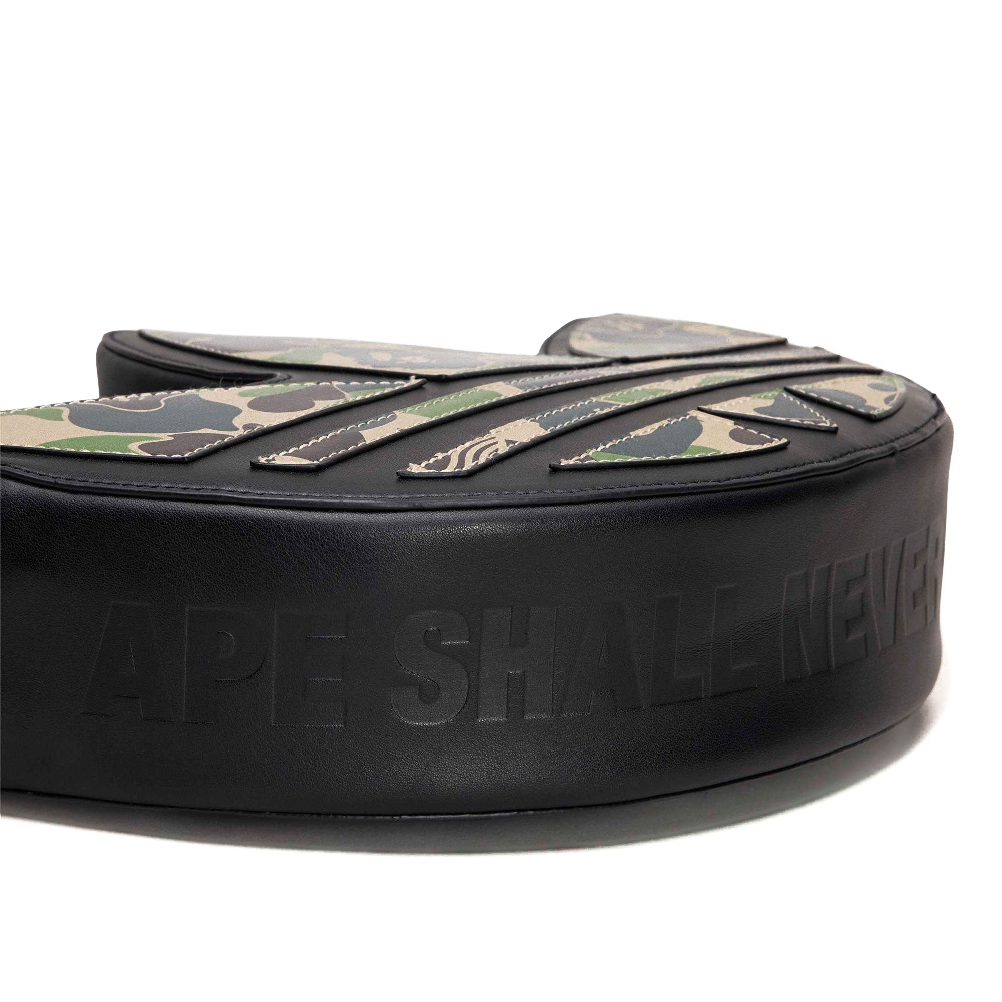 BAPE x adidas Trefoil Shoulder Bag Black Shoulder & Cross Body Bags KF4921 Detail View 1 | Overkill