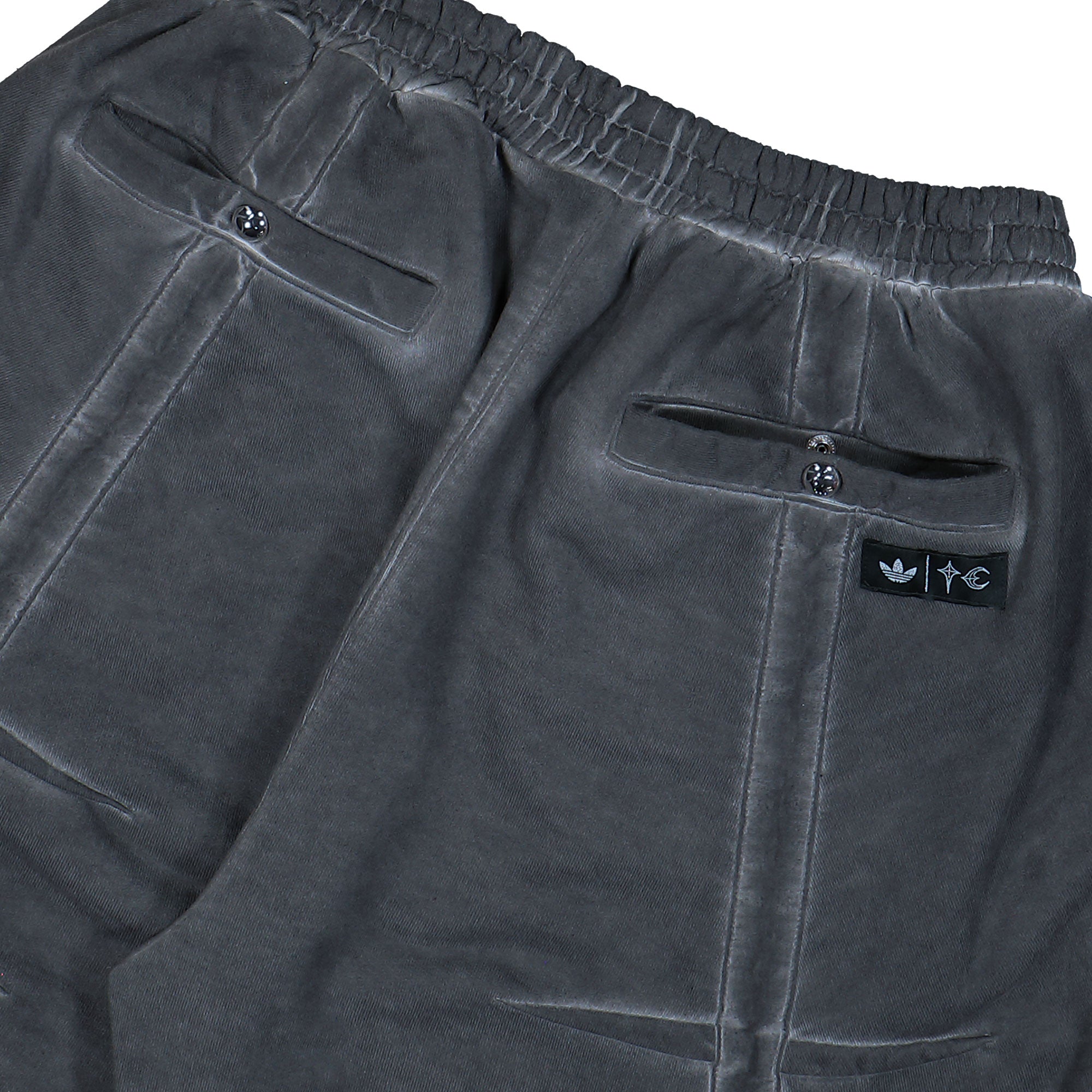 Thug Club x adidas TC Sweat Jort Black Shorts KF6912 Detail View 2 | Overkill