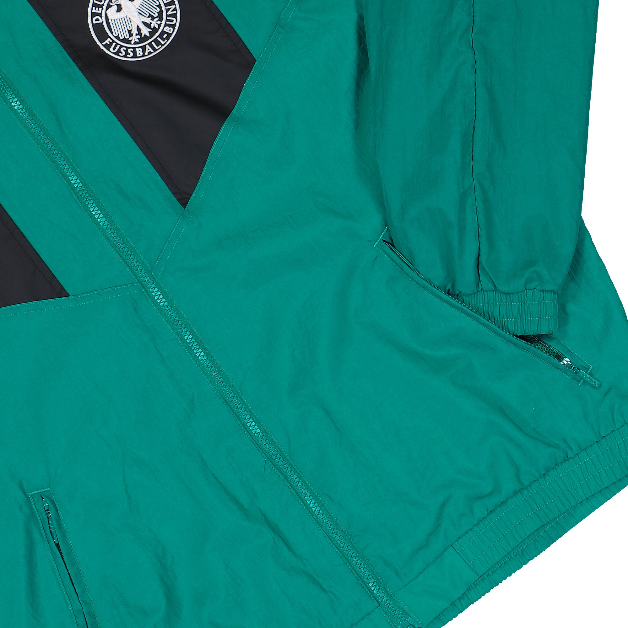 adidas DFB Germany Equipment Track Top Equipment Green Track Jackets KG2281 Detail View 1 | Overkill