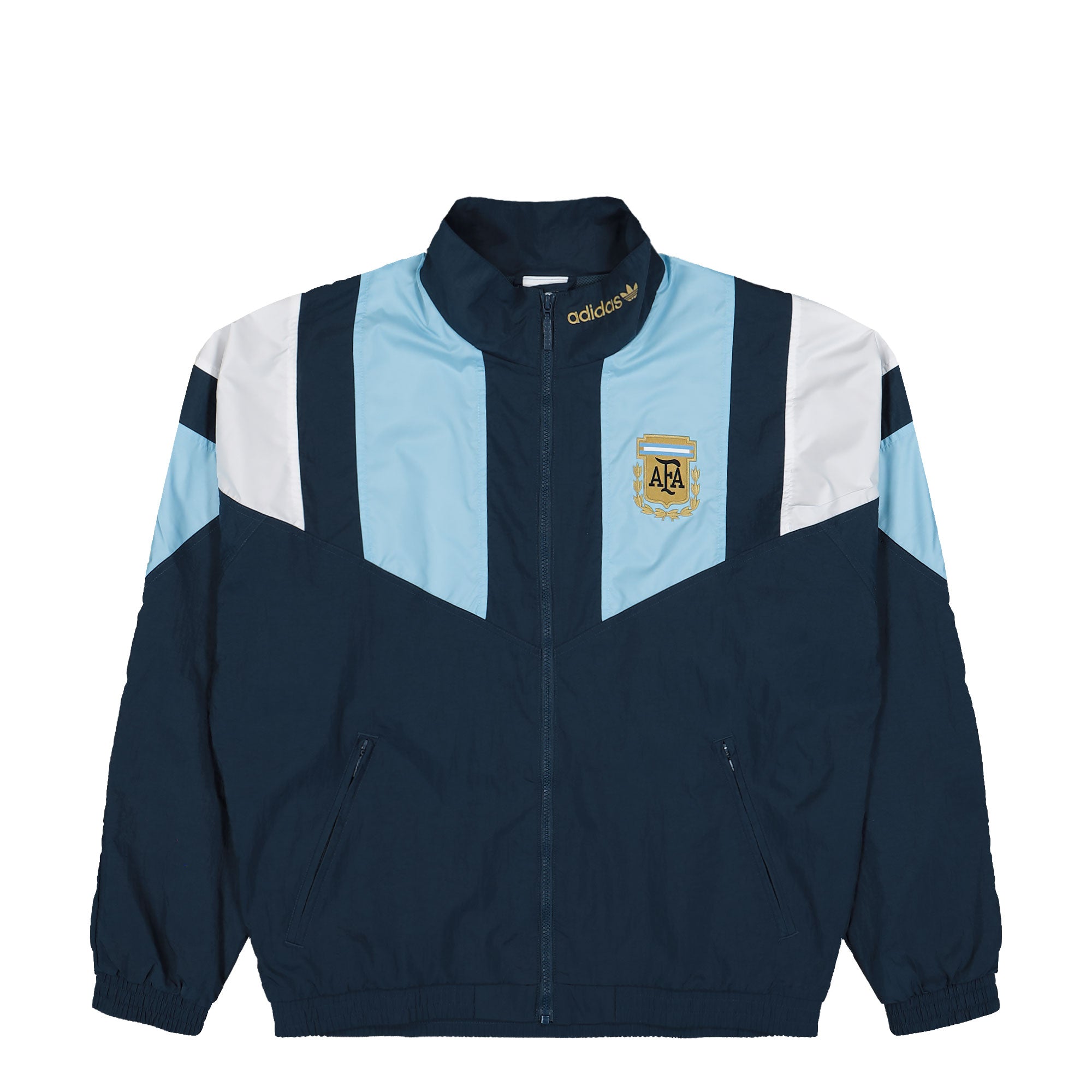 adidas AFA Argentina Equipment Track Top Crew Navy Track Jackets KG2287 | Overkill