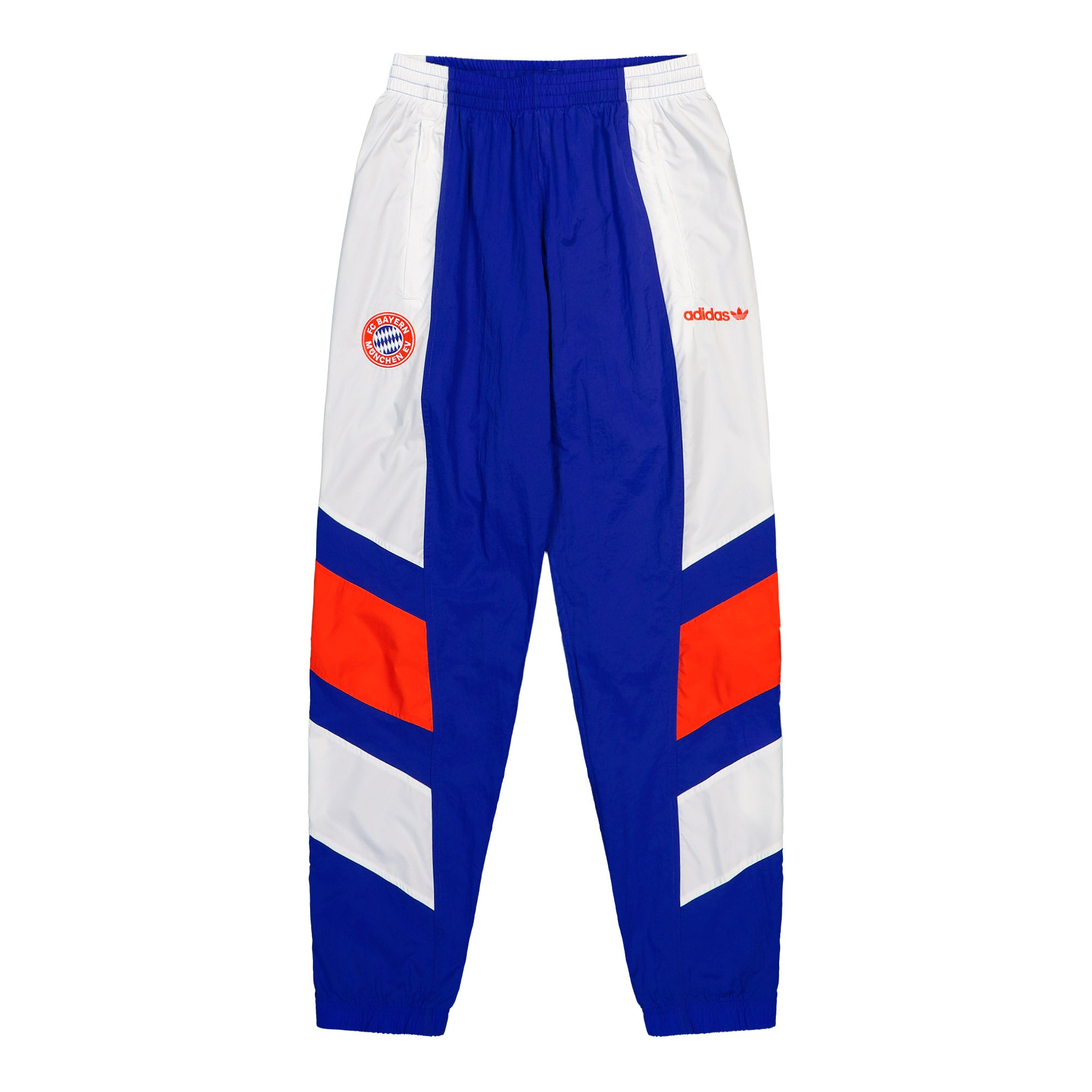 adidas FC Bayern München Equipment Track Pant Semi Lucid Blue / White / Red Sweat & Track Pants KG2293 | Overkill