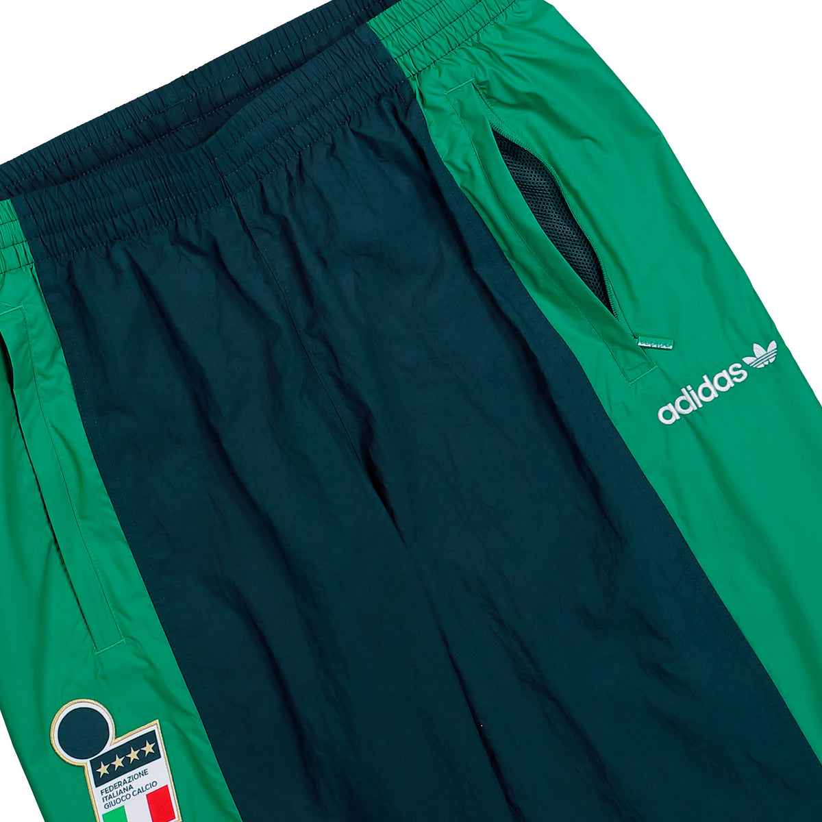 adidas FIGC Italy Equipment Tracksuit Pants Crew Navy Sweat & Track Pants KG2596 Detail View 1 | Overkill