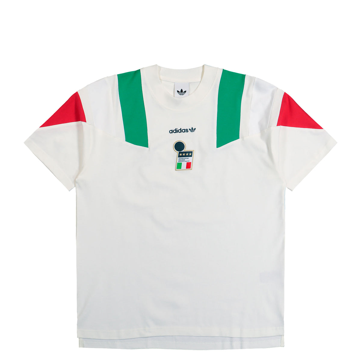 adidas FIGC Italy Equipment Tee Off White T-Shirts KG2597 | Overkill