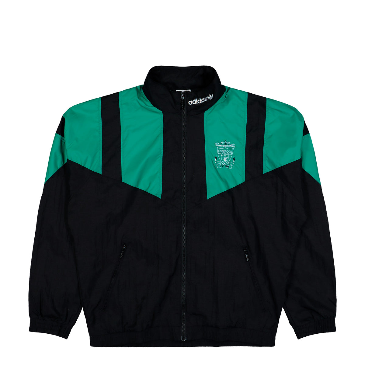 adidas Liverpool FC Equipment Track Top Black / Equipment Green Track Jackets KG2910 | Overkill