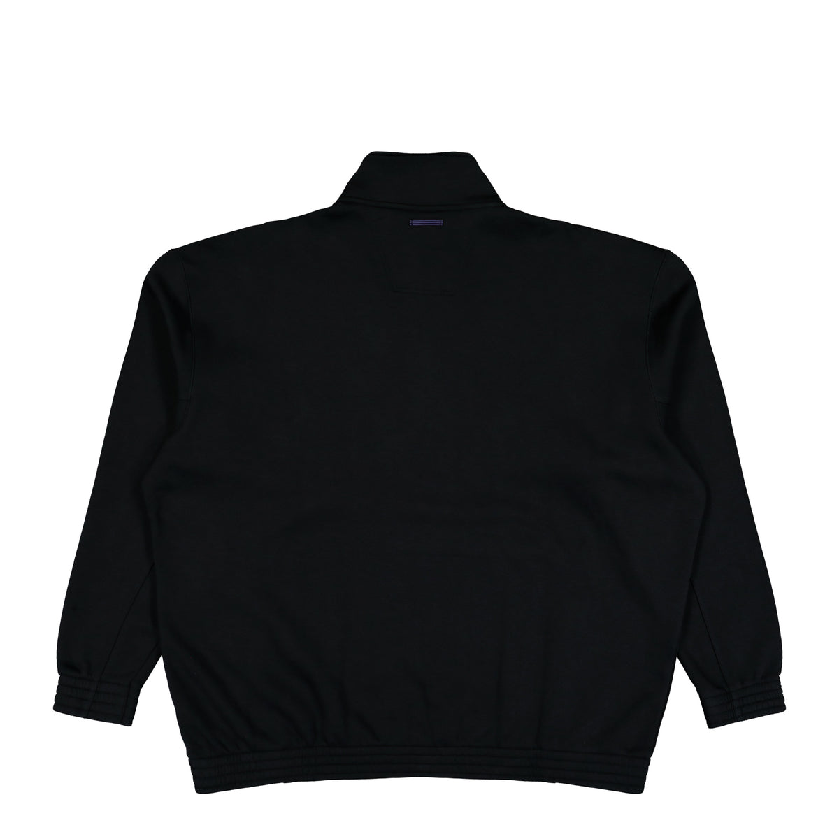 adidas Real Madrid Equipment Half-Zip Top Black Sweatshirt KG2987 Close-up | Overkill