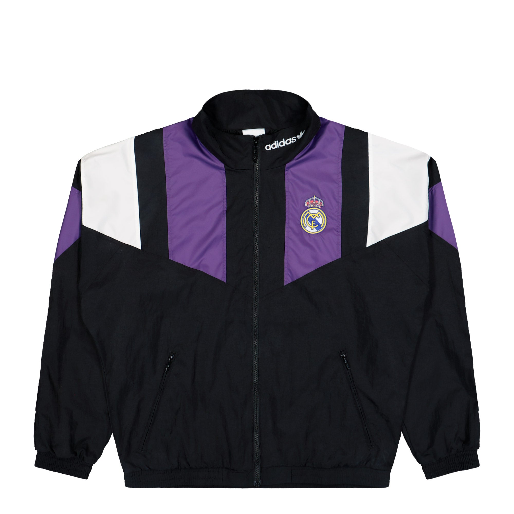 adidas Real Madrid Equipment Track Top Black Track Jacket KG5373 | Overkill