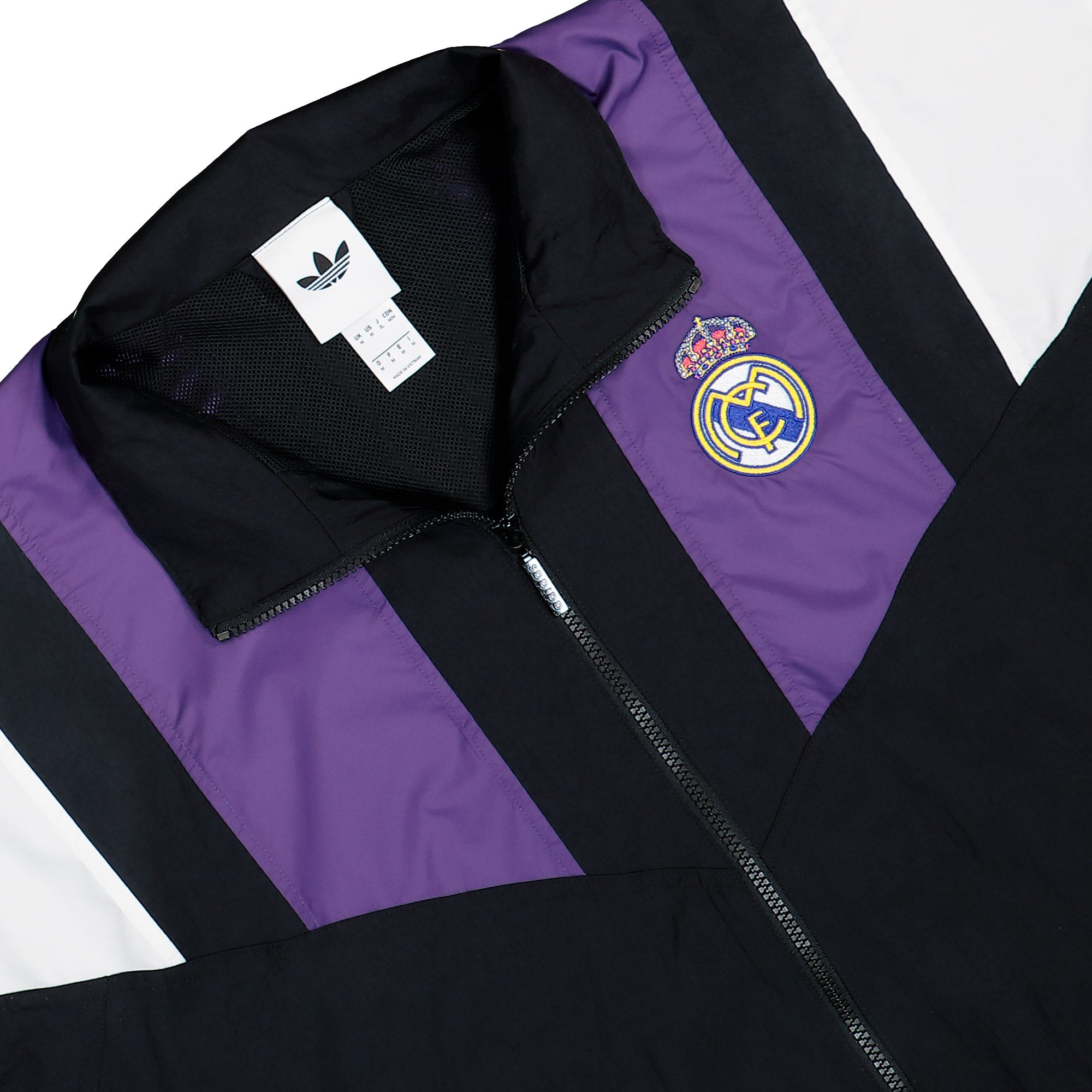 adidas Real Madrid Equipment Track Top Black Track Jacket KG5373 Detailfoto | Overkill