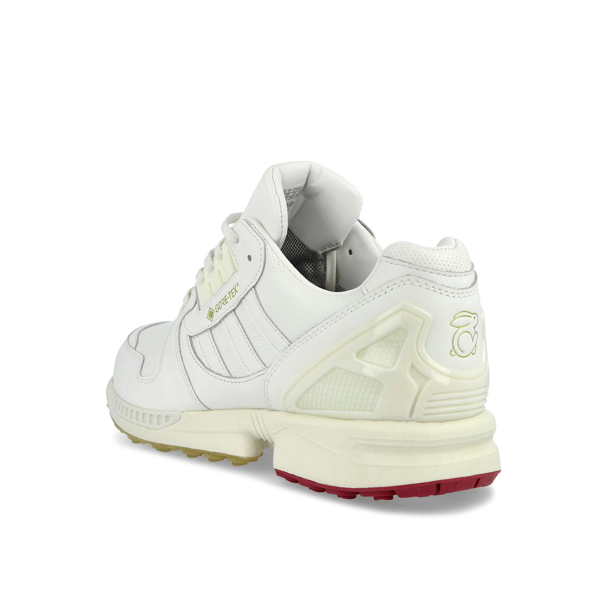 Resort x adidas ZX 8000 GTX Golf Core White / Core White / Team Victory Red Low Top Sneakers KH5275 Material | Overkill