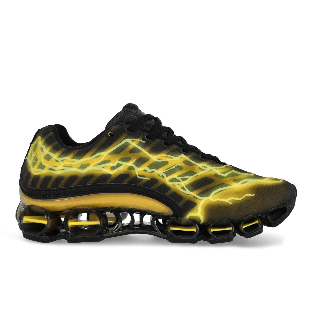 adidas Megaride F50 Pikachu Core Black / Carbon / Footwear White Low Top Sneakers KH6544 Silhouette | Overkill