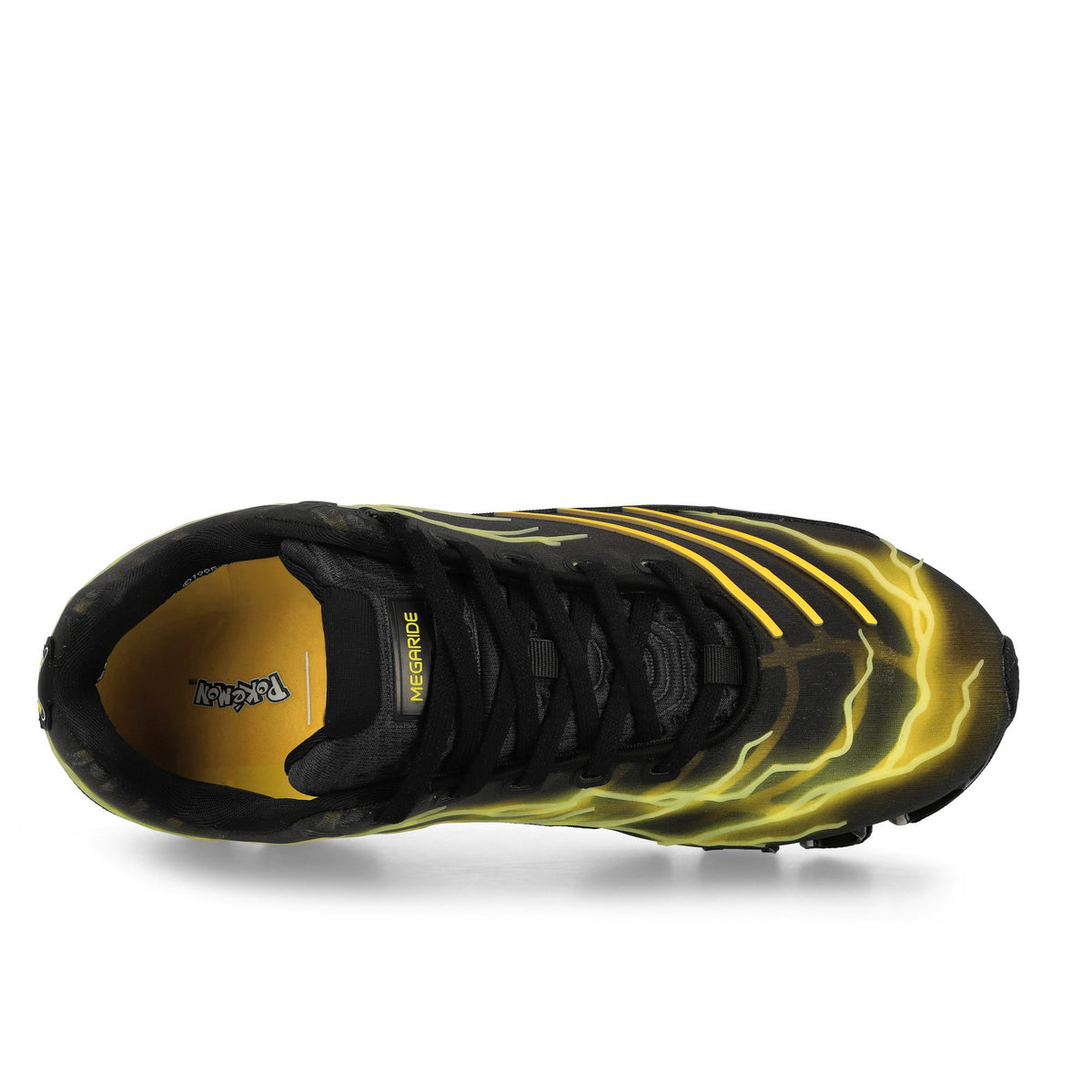 adidas Megaride F50 Pikachu Core Black / Carbon / Footwear White Low Top Sneakers KH6544 Detail View 1 | Overkill
