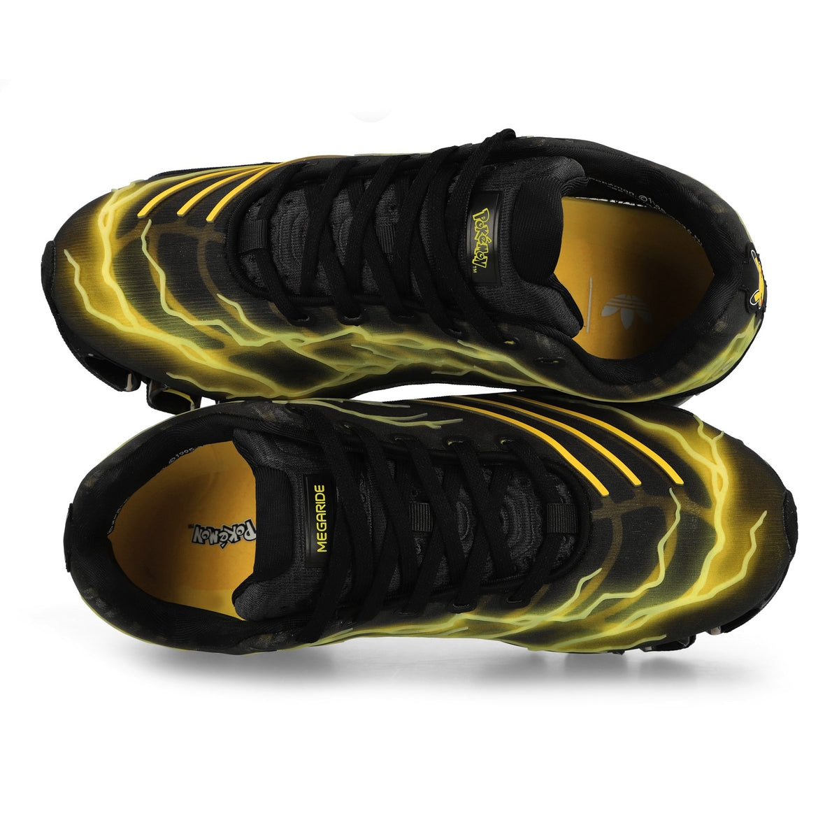 adidas Megaride F50 Pikachu Core Black / Carbon / Footwear White Low Top Sneakers KH6544 Detail View 2 | Overkill