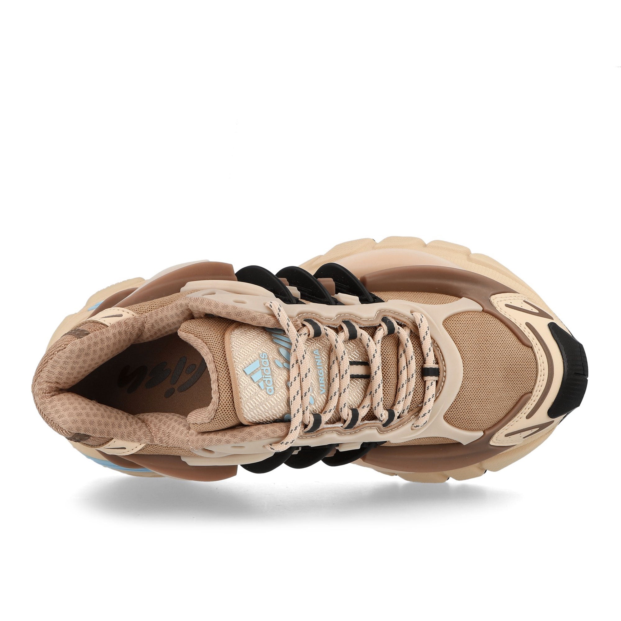 adidas PW Adistar Jellyfish Crystal Sand / Trace Brown / Core Black Low Top Sneakers KH6729 Detailfoto | Overkill