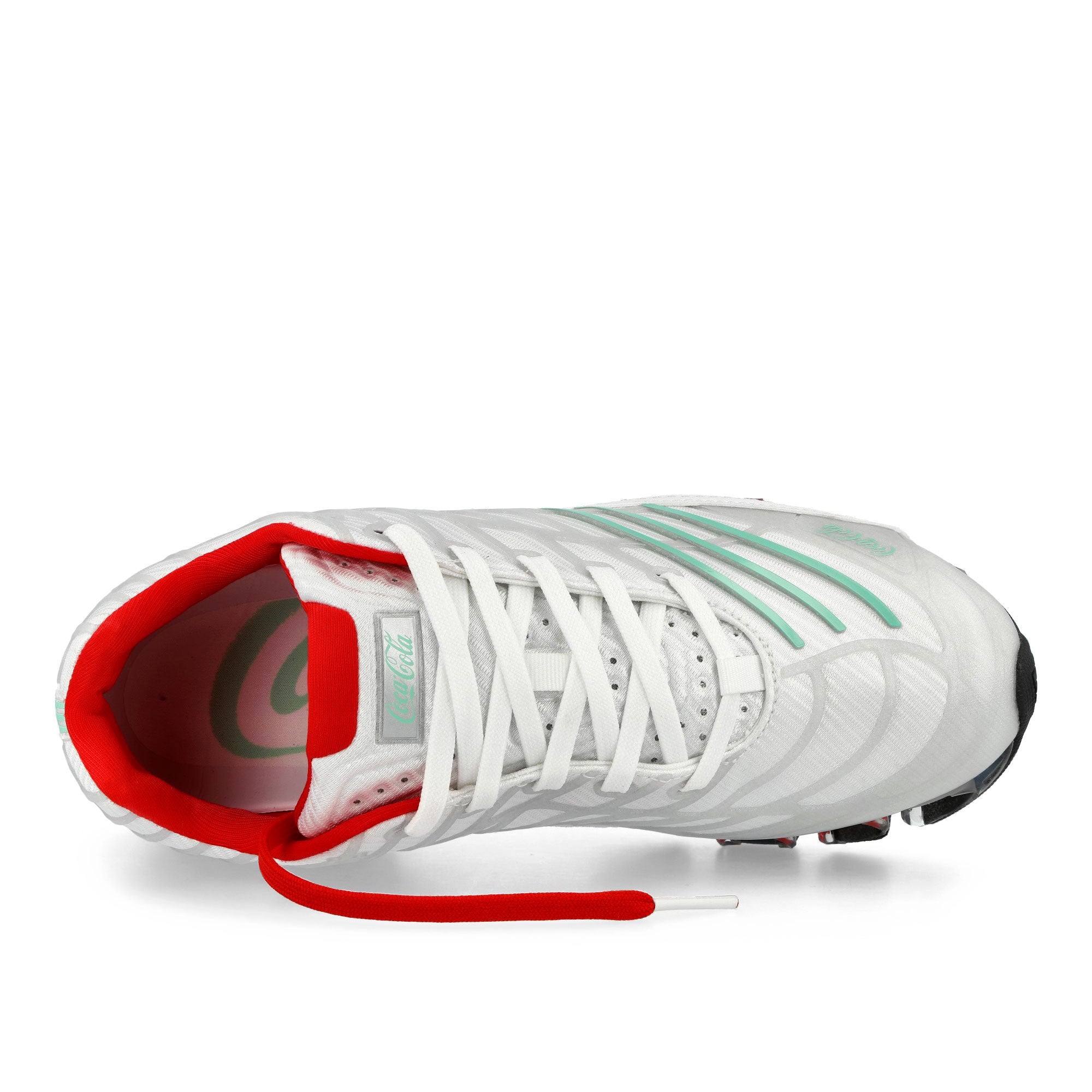 adidas Megaride F50 Footwear White / Ice Green / Silver Metallic Low Top Sneakers KH6896 Detailfoto | Overkill