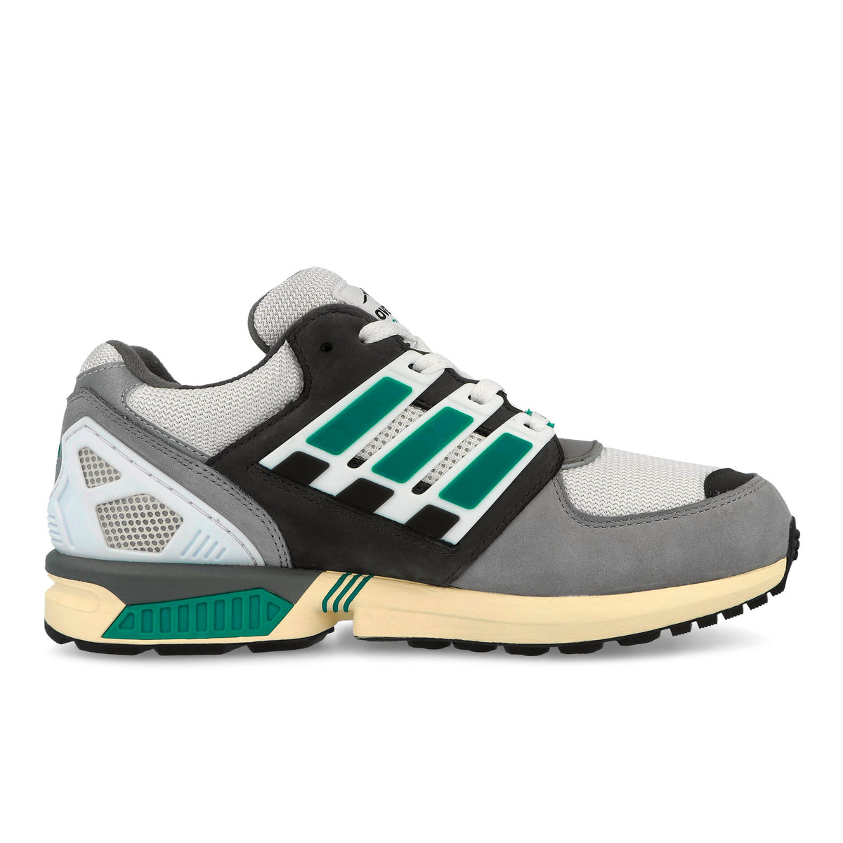 Overkill x adidas ZX 8094 "The Missing Link" Footwear White / Onix / Equipment Green Low Top Sneakers KH7164 Silhouette | Overkill