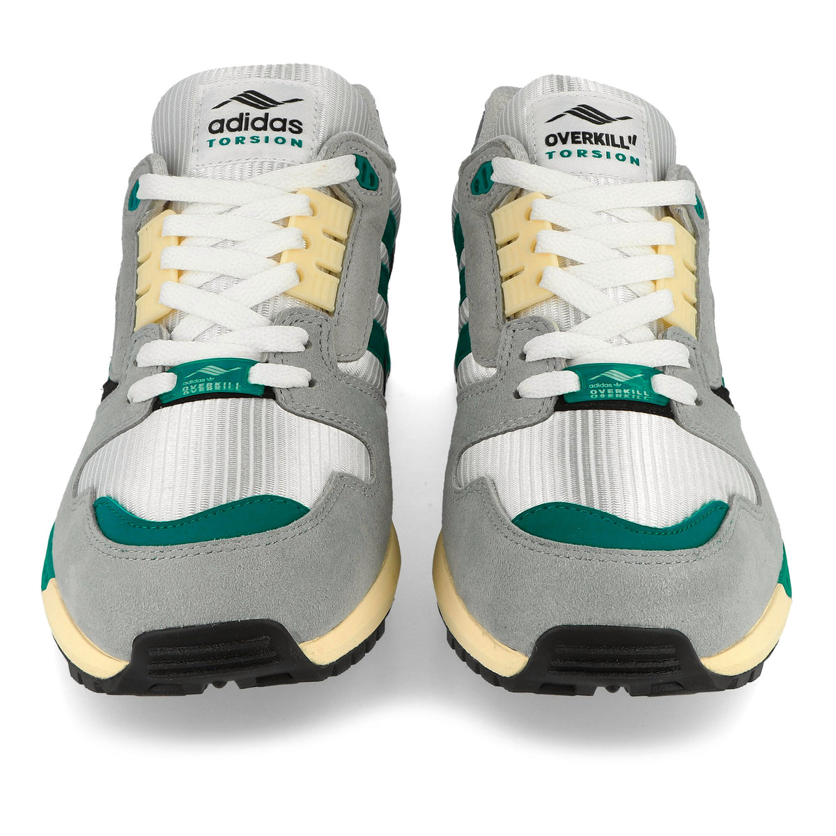 Overkill x adidas ZX 8000 "The Missing Link" Footwear White / Onix / Equipment Green Low Top Sneakers KH7166 Detail View 3 | Overkill