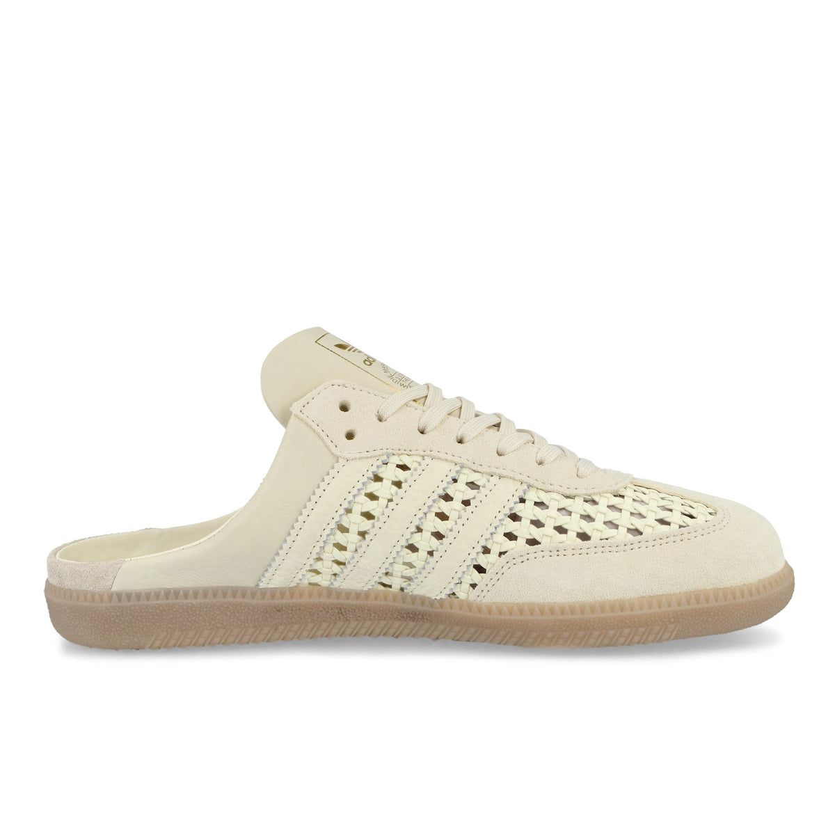 adidas Samba OG Mule Cream White / Cream White / Gold Metallic Slides, Sandals & Slippers KH7719 Silhouette | Overkill