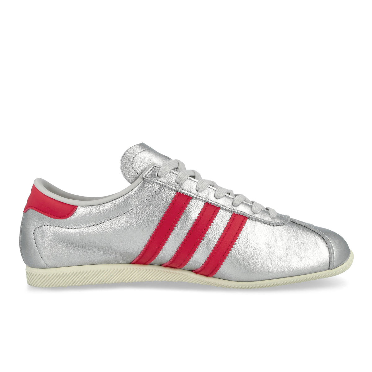 adidas Paris W Silver Metallic / Pure Ruby / Grey One Sneaker KH9326 Silhouette | Overkill