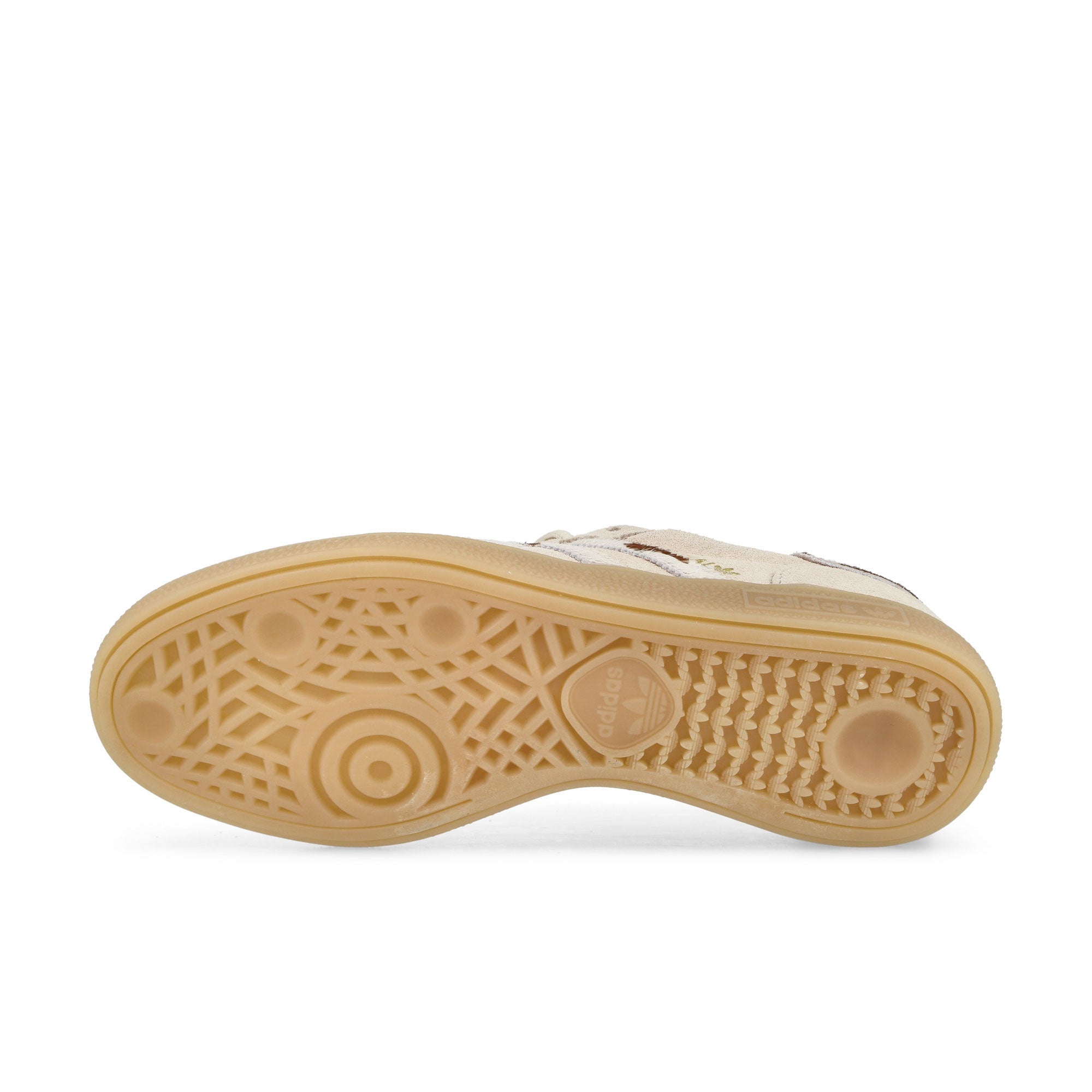 adidas Handball Spezial W Wonder White / Earth Strata / Gum 3 Low Top Sneakers KI0102 Detail View 1 | Overkill