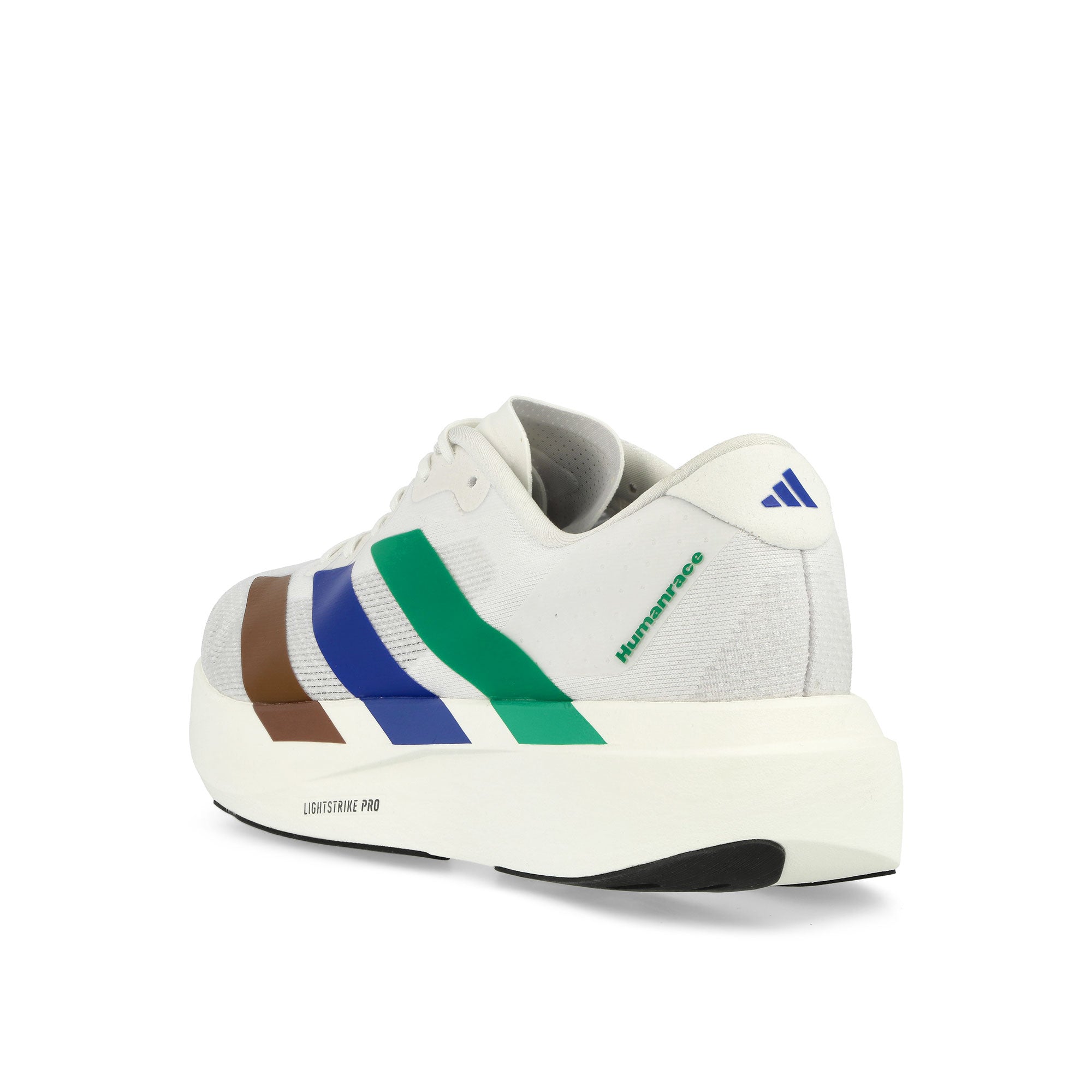 Humanrace x adidas PW Adizero Evo SL Footwear White / Semi Court Green / Semi Lucid Blue Low Top Sneakers KI3393 Material | Overkill