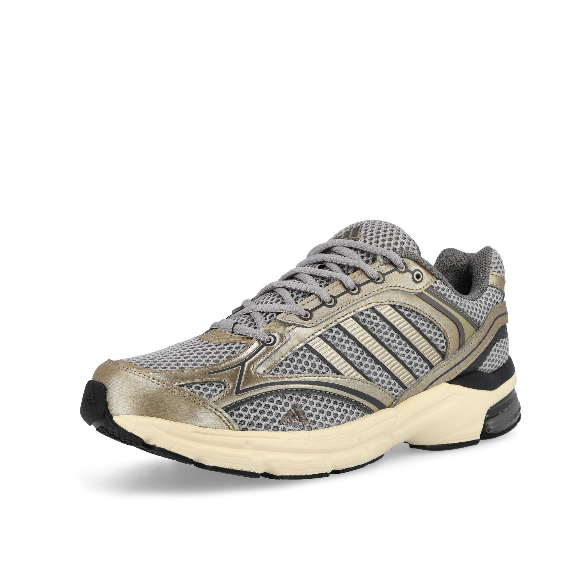 adidas Spiritain 2000 Glory Grey / Cyber Metallic / Taupe Oxide Sneaker KI4383 Close-up | Overkill
