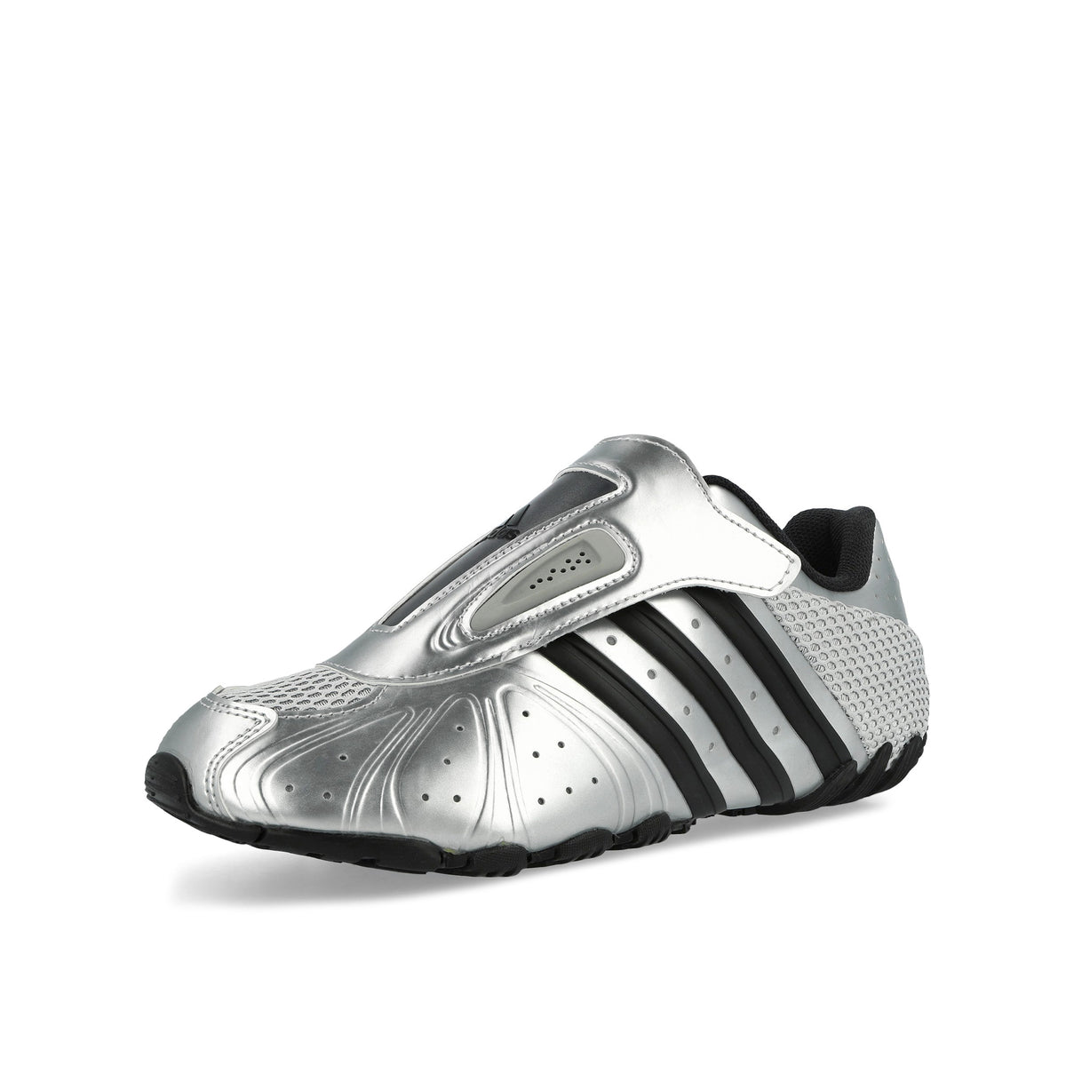 adidas Ghost Moto Low W Silver Metallic / Core Black / Core Black Sneaker KI4566 Close-up | Overkill