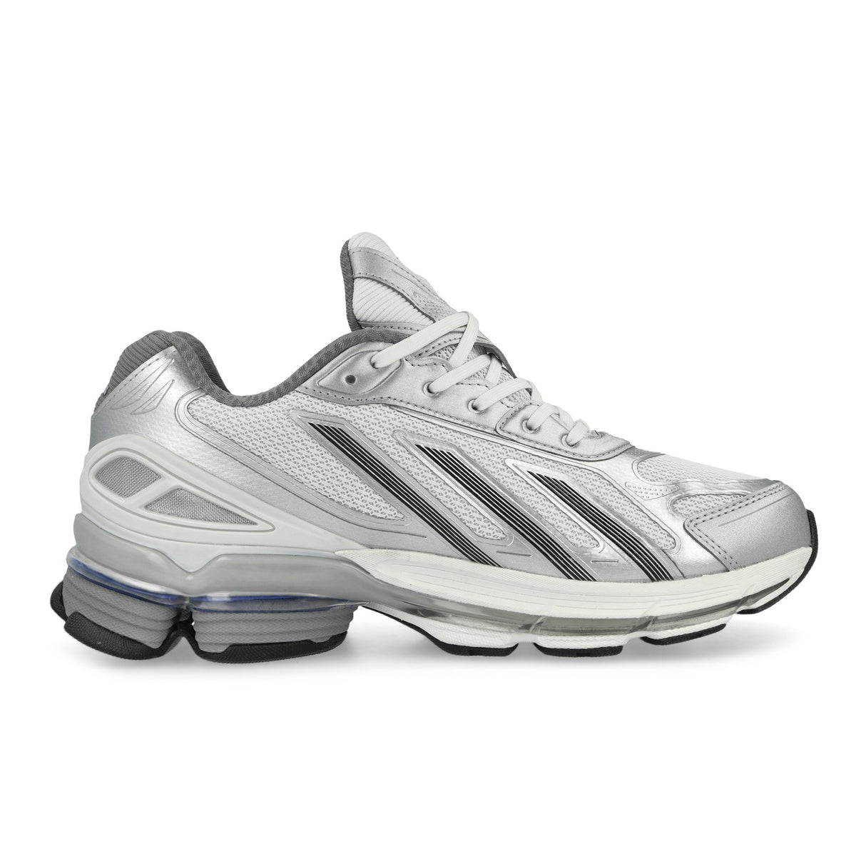 adidas Formotion F50 Footwear White / Silver Metallic / Core Black Low Top Sneakers KI4731 Silhouette | Overkill