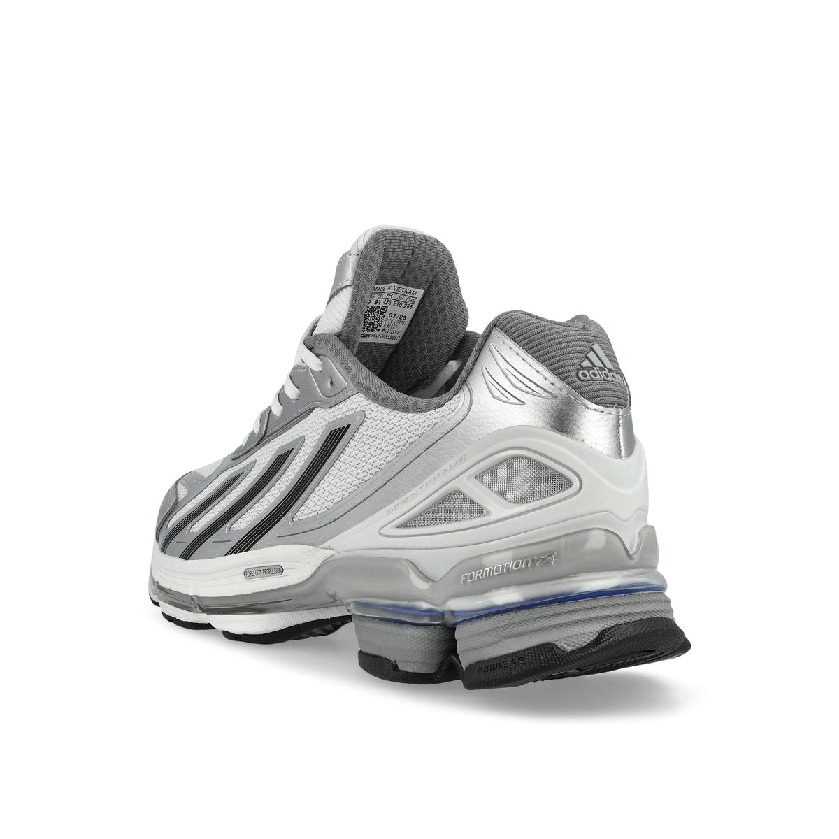 adidas Formotion F50 Footwear White / Silver Metallic / Core Black Low Top Sneakers KI4731 Material | Overkill