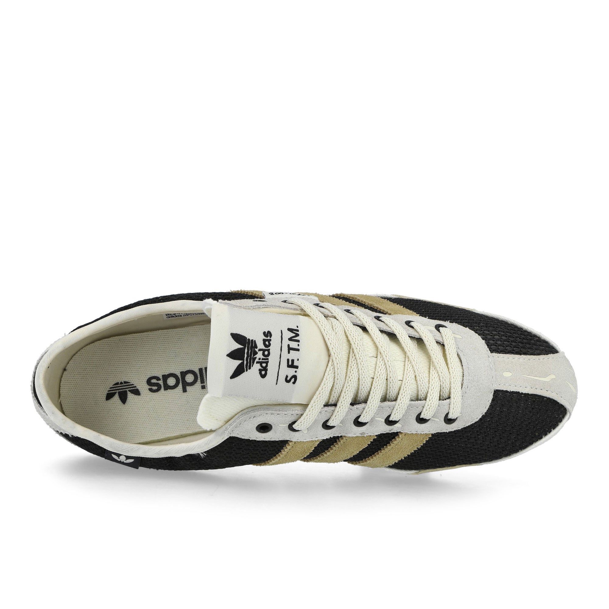Song for the Mute x adidas Tokyo W Core Black / Beige Tone / Gold Metallic Low Top Sneakers KI4737 Detailfoto | Overkill