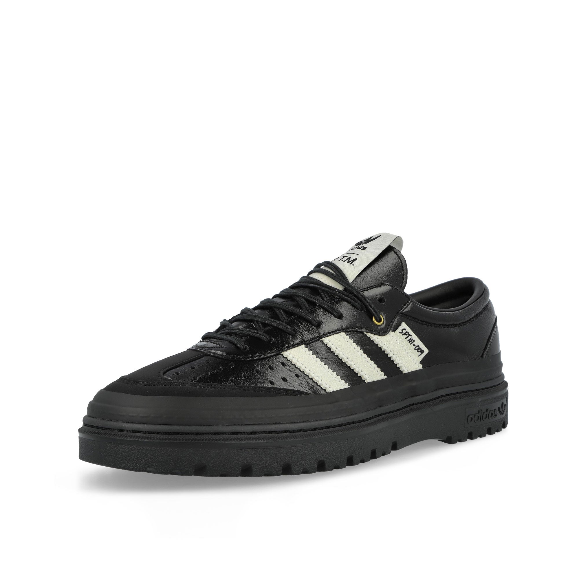 Song for the Mute x adidas Samba LX Freizeit Core Black / Off White / Core Black Low Top Sneakers KI4761 Close-up | Overkill