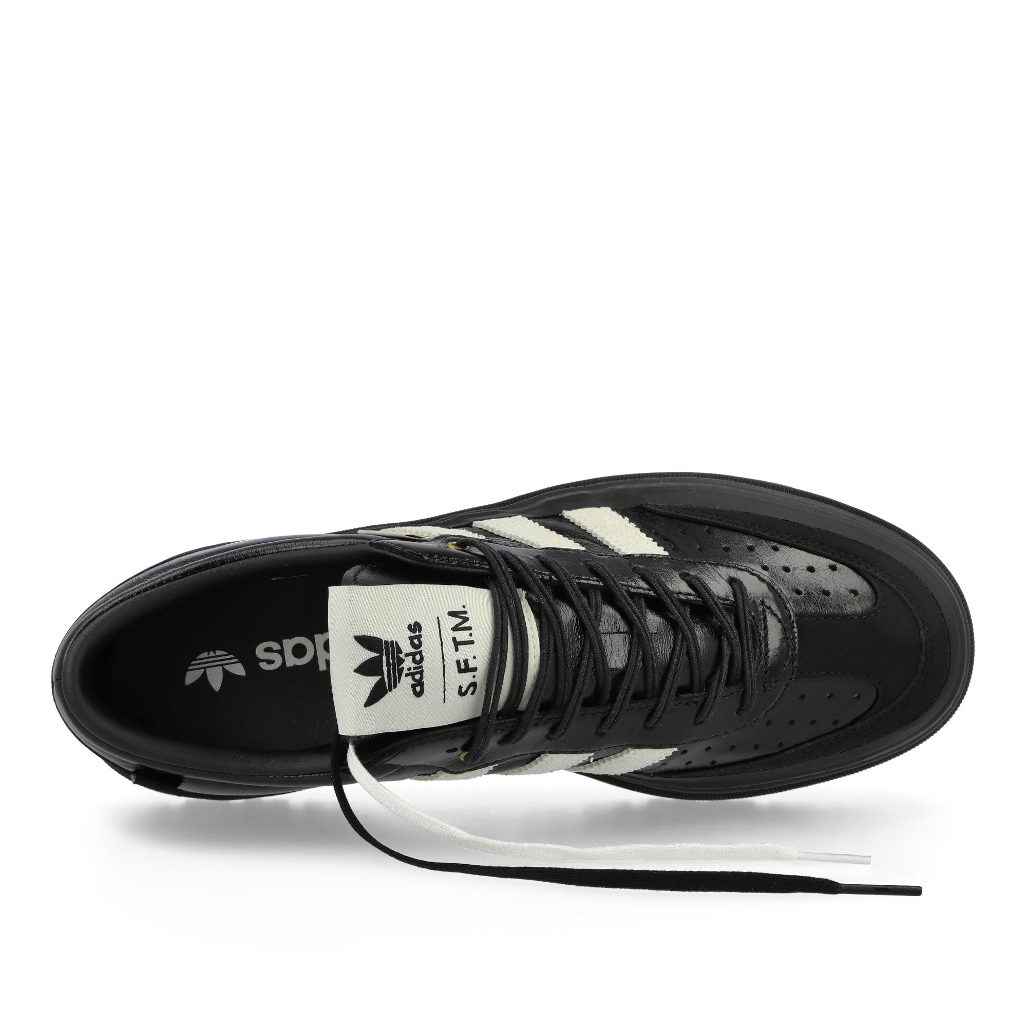 Song for the Mute x adidas Samba LX Freizeit Core Black / Off White / Core Black Low Top Sneakers KI4761 Detailfoto | Overkill