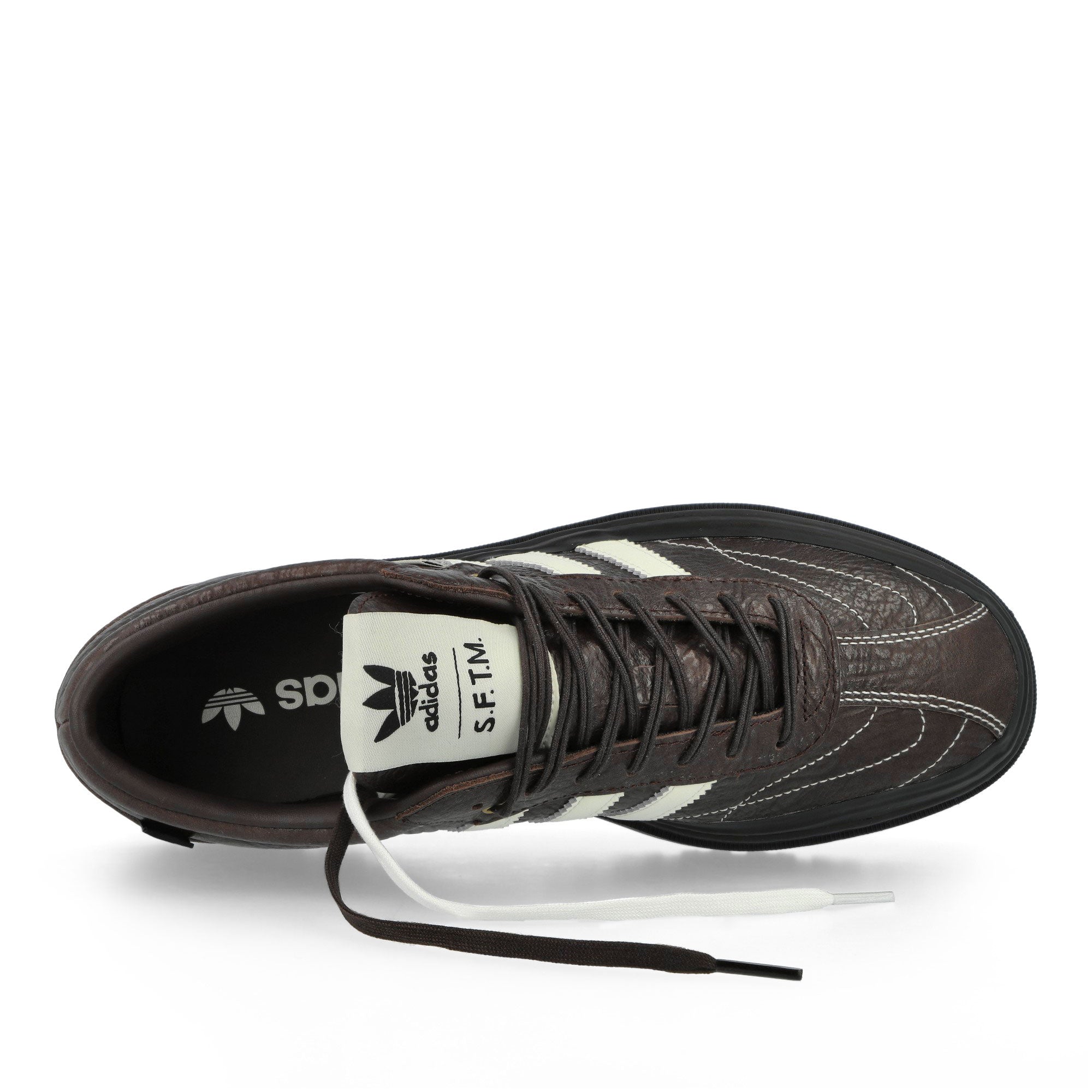 Song for the Mute x adidas Samba LX Freizeit Aurora Coffee / Off Whihte / Core Black Low Top Sneakers KI4762 Detailfoto | Overkill