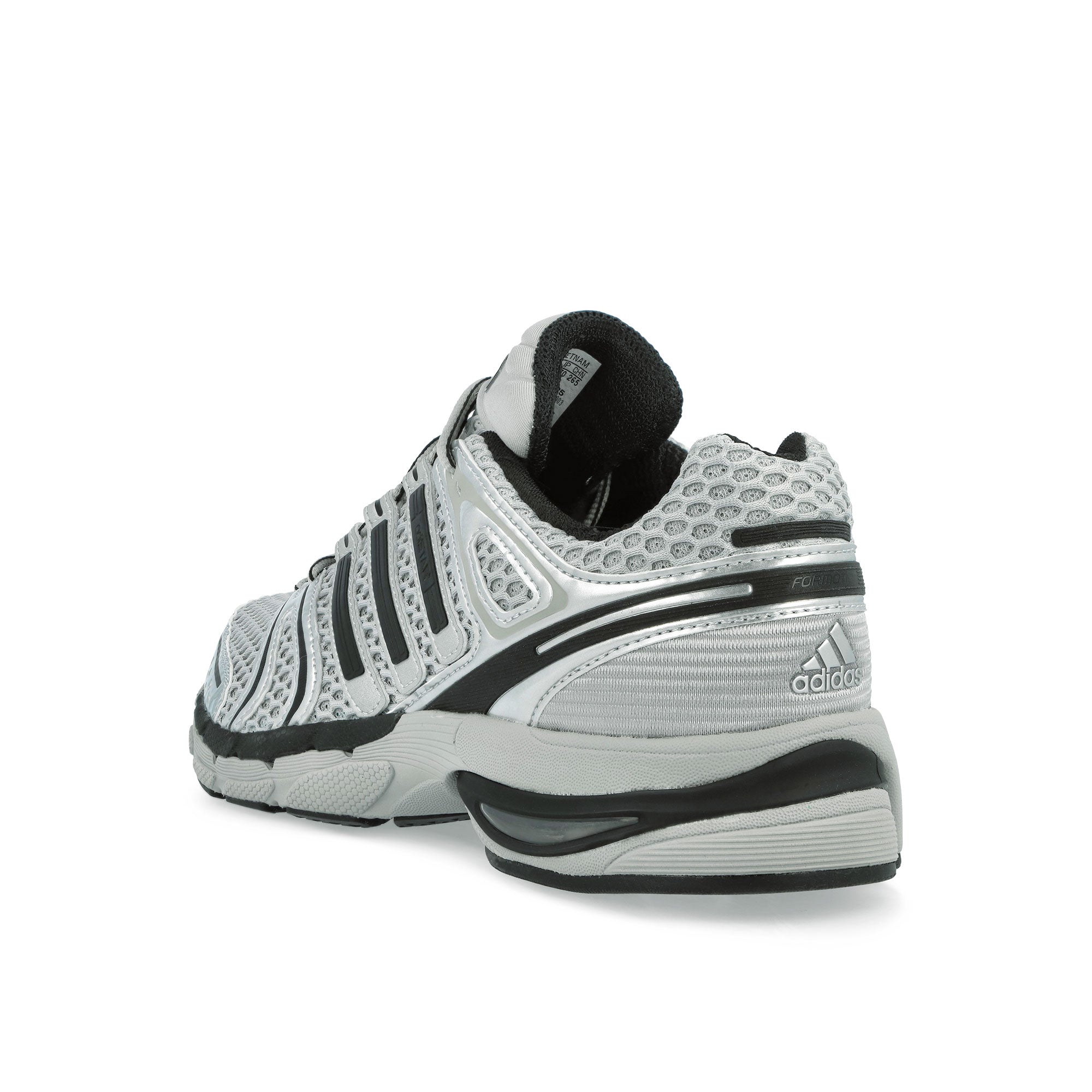 adidas Adistar Control 5 Grey Two / Core Black / Silver Metallic Low Top Sneakers KI6154 Material | Overkill